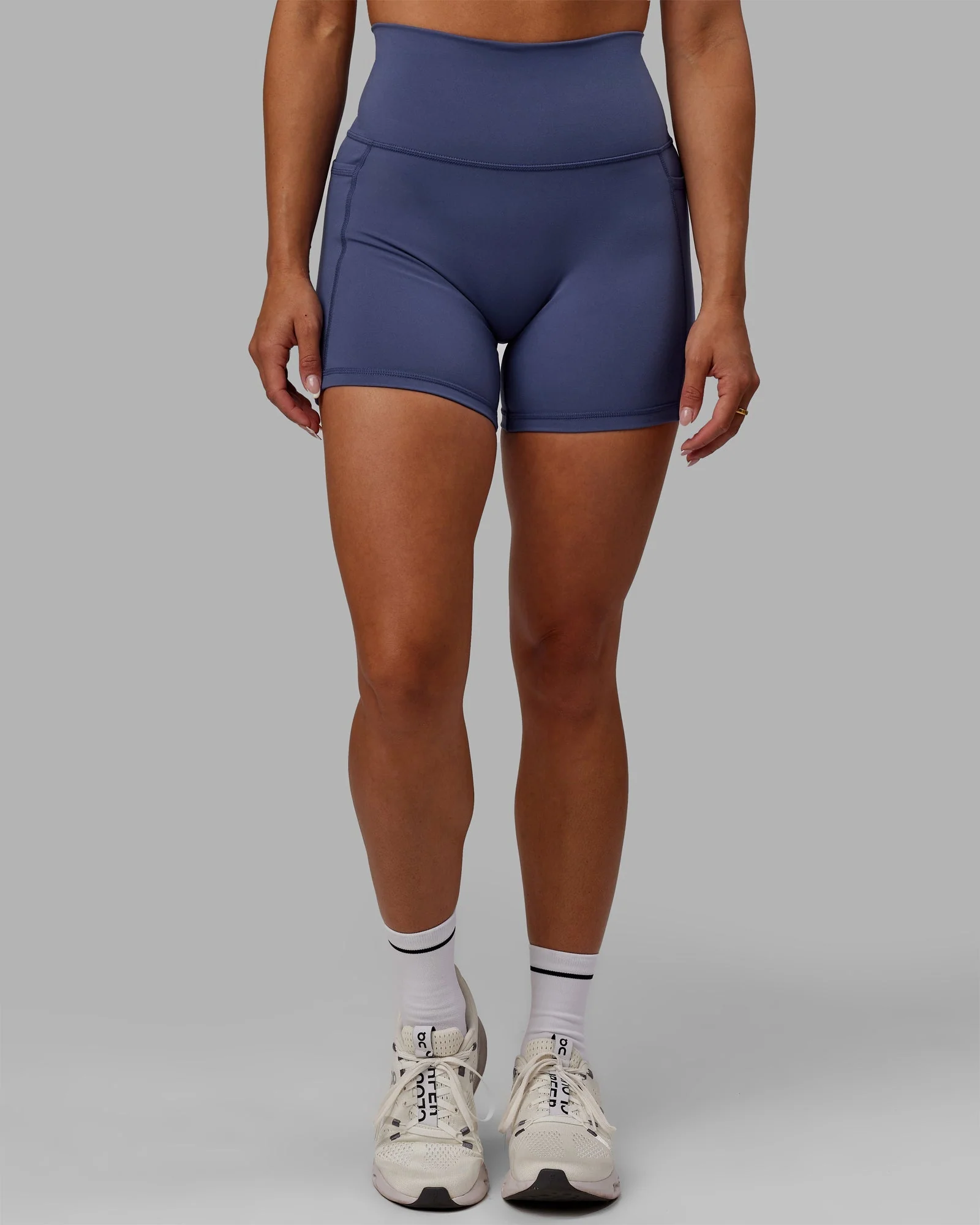 Fusion Ultra High-Rise 4" Short Pockets - Future Dusk - Image 11