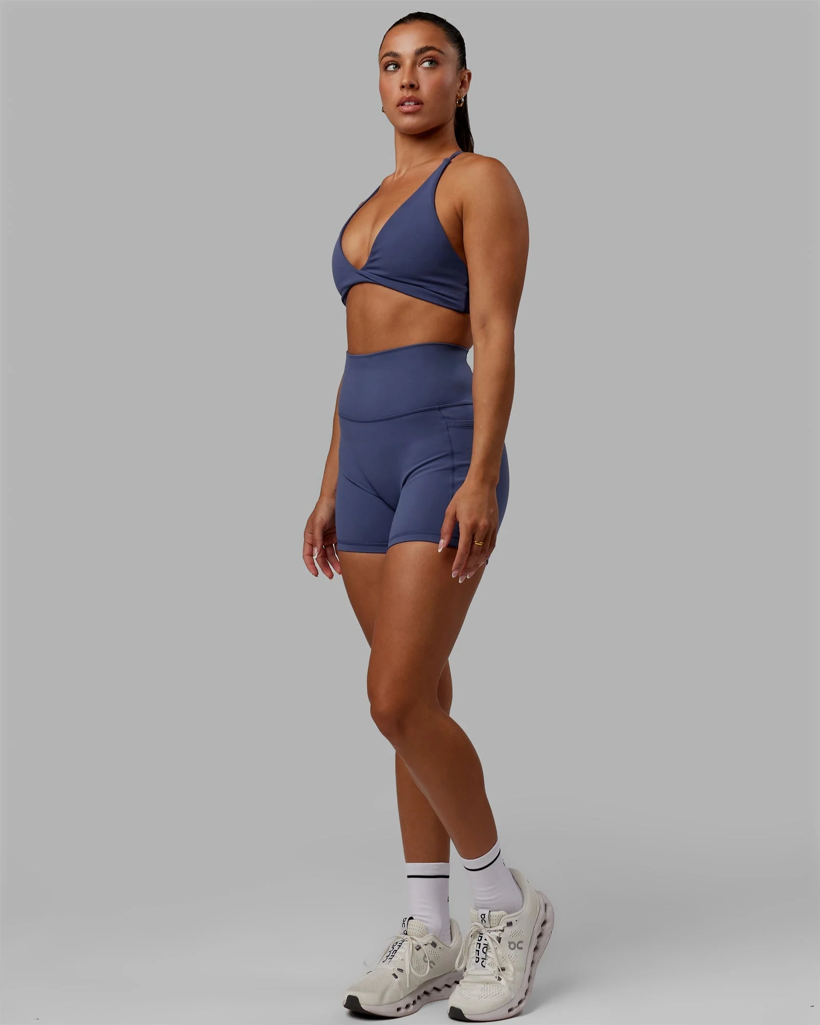 Fusion Ultra High-Rise 4" Short Pockets - Future Dusk - Image 4