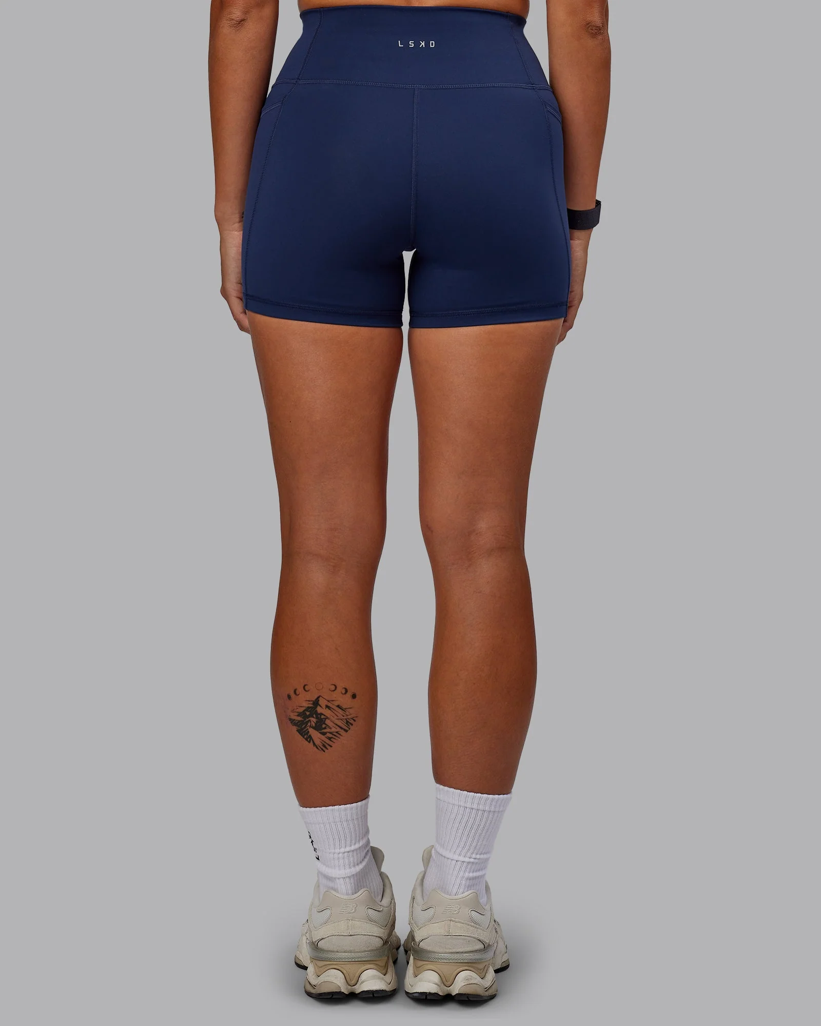 Fusion Ultra High-Rise 4" Short Pockets - Future Navy - Image 5