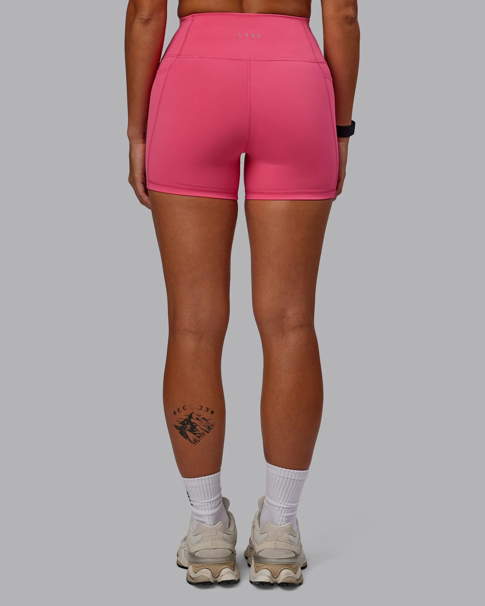 Fusion Ultra High-Rise 4" Short Pockets - Hot Pink - Image 5