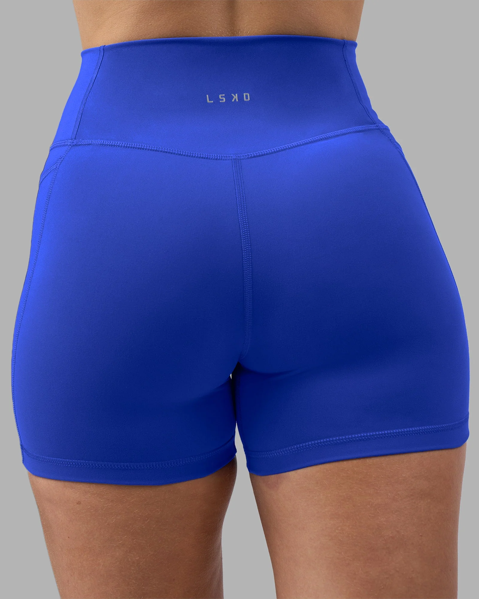 Fusion Ultra High-Rise 4" Short Pockets - Power Cobalt - Image 8