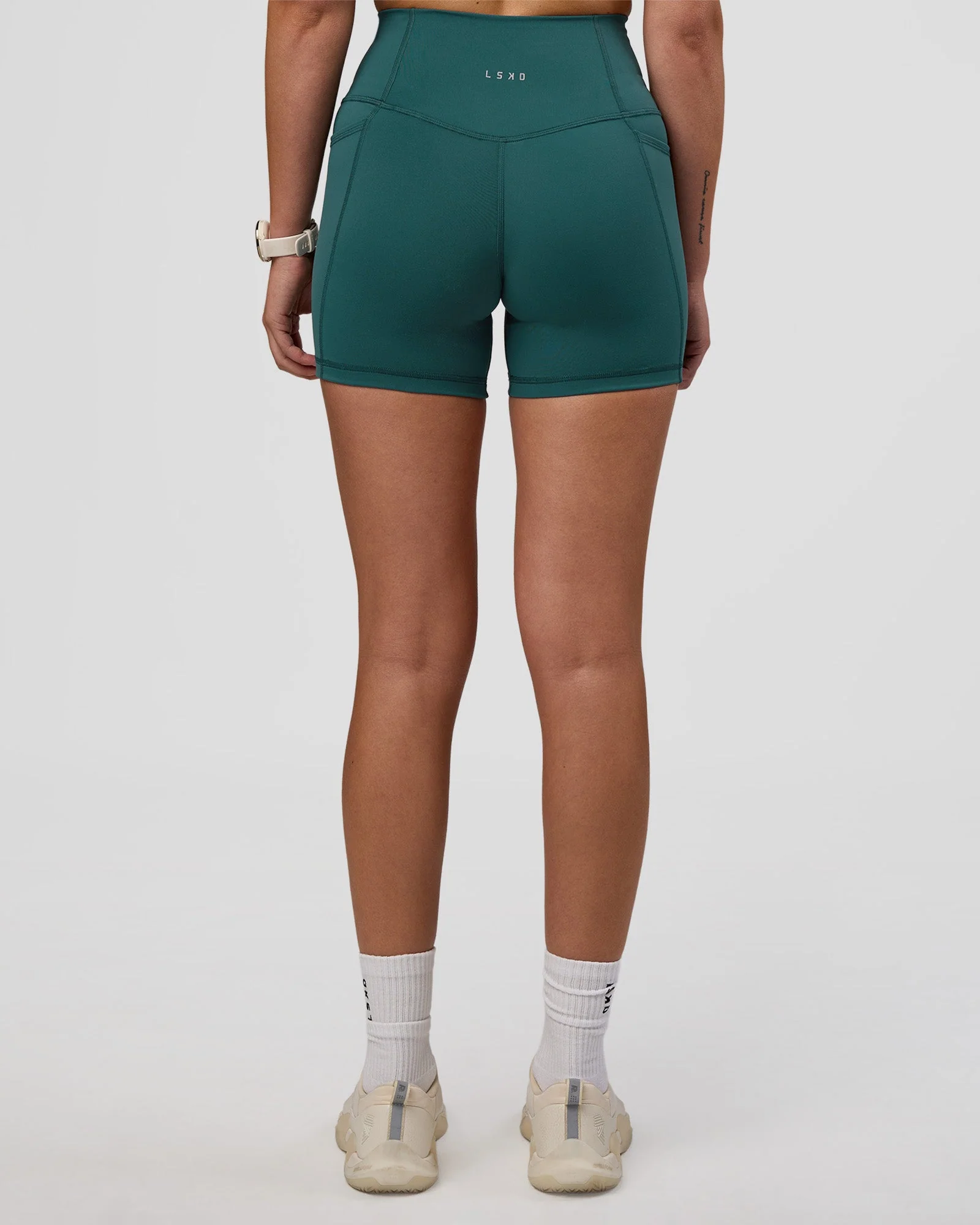 Fusion Ultra High-Rise 4" Short Pockets - Transformative Teal - Image 4
