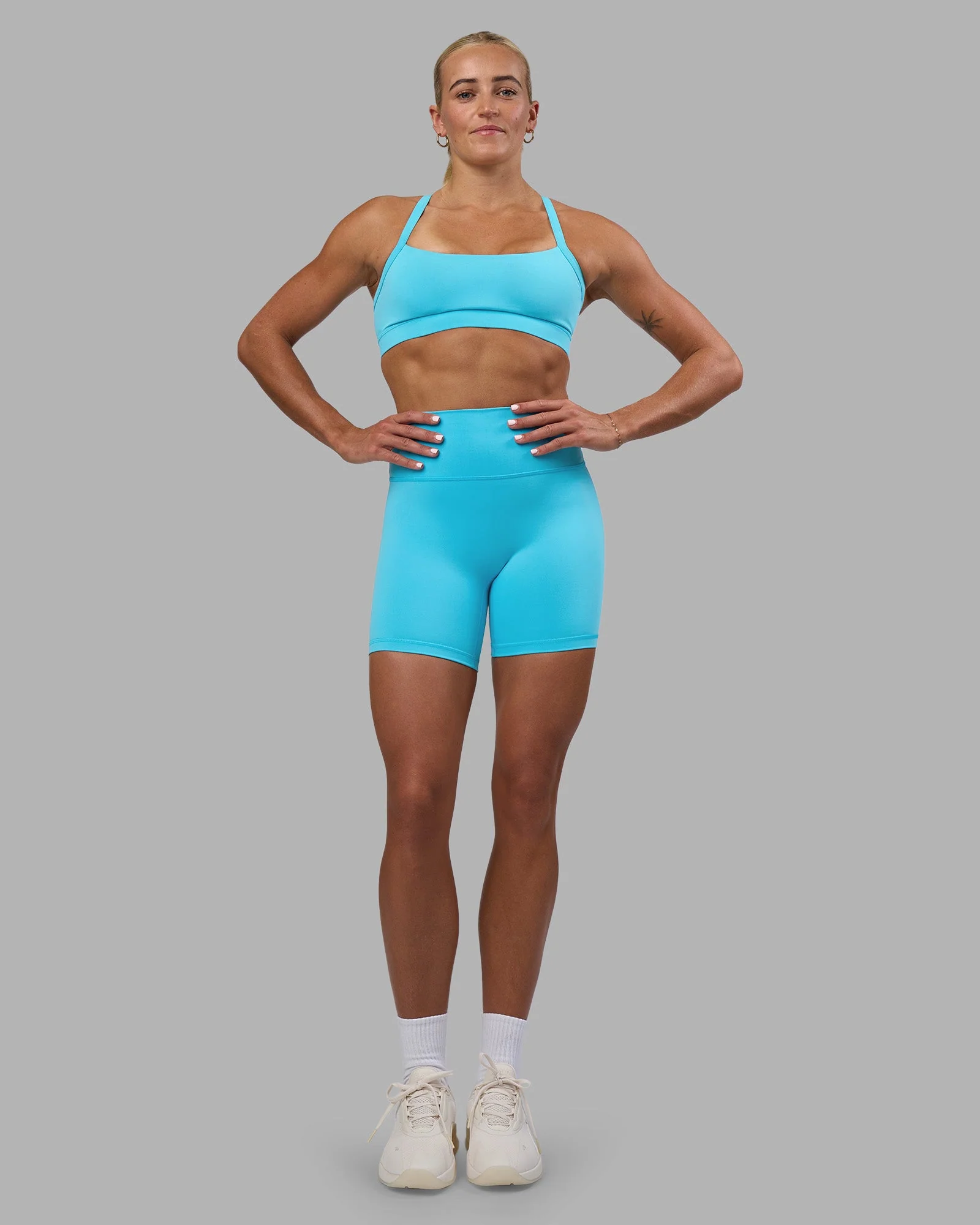 Fusion Ultra High-Rise 6" Short - Blue Atoll