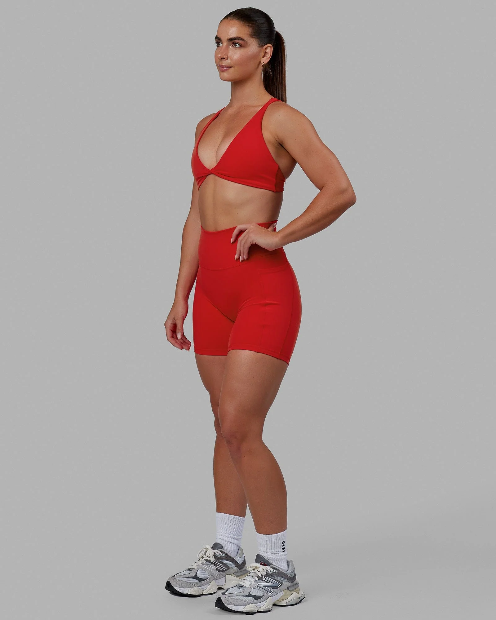 Fusion Ultra High-Rise 6" Short Pockets - Infrared - Image 5