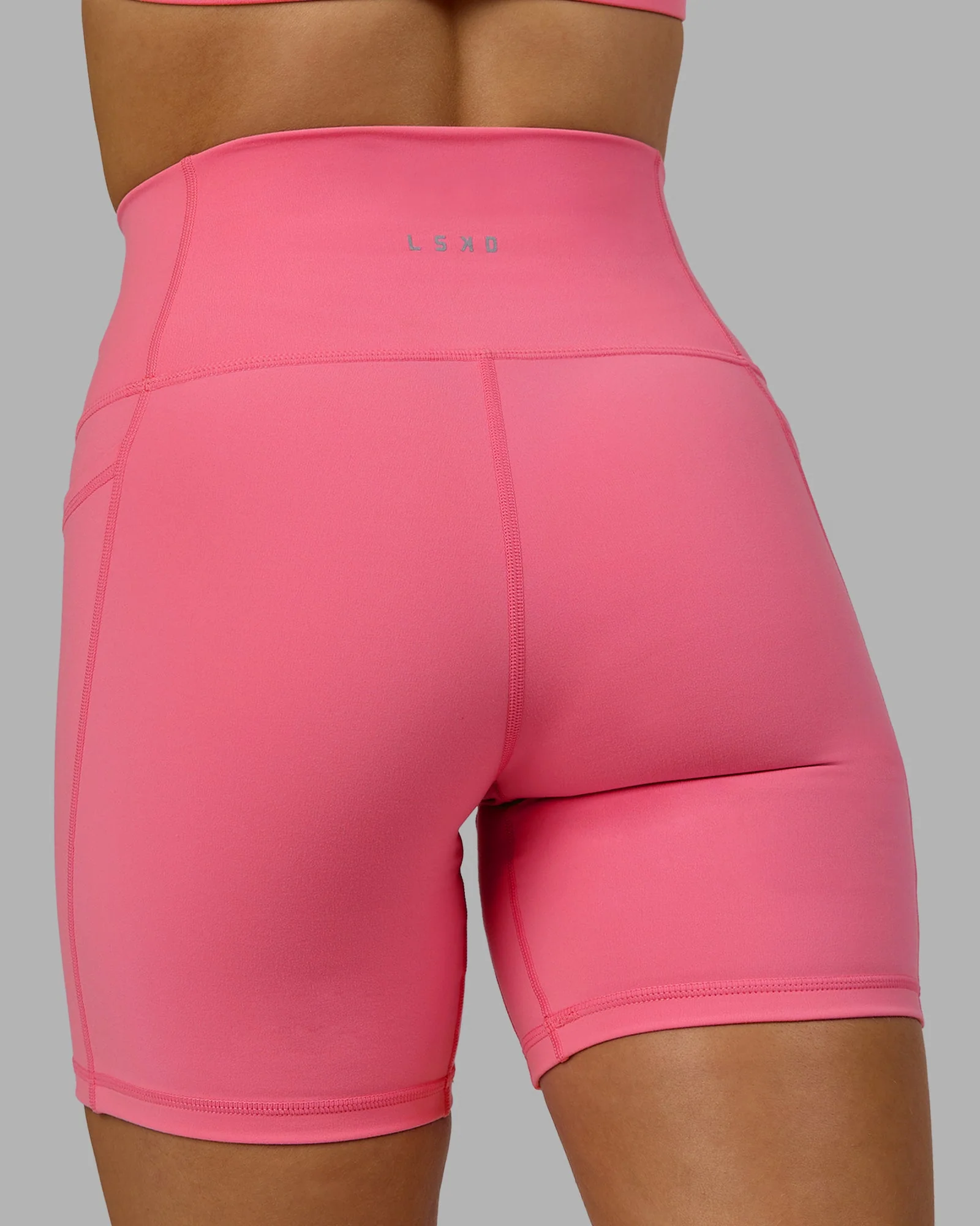 Fusion Ultra High-Rise 6" Short Pockets - Pink Lemonade - Image 6