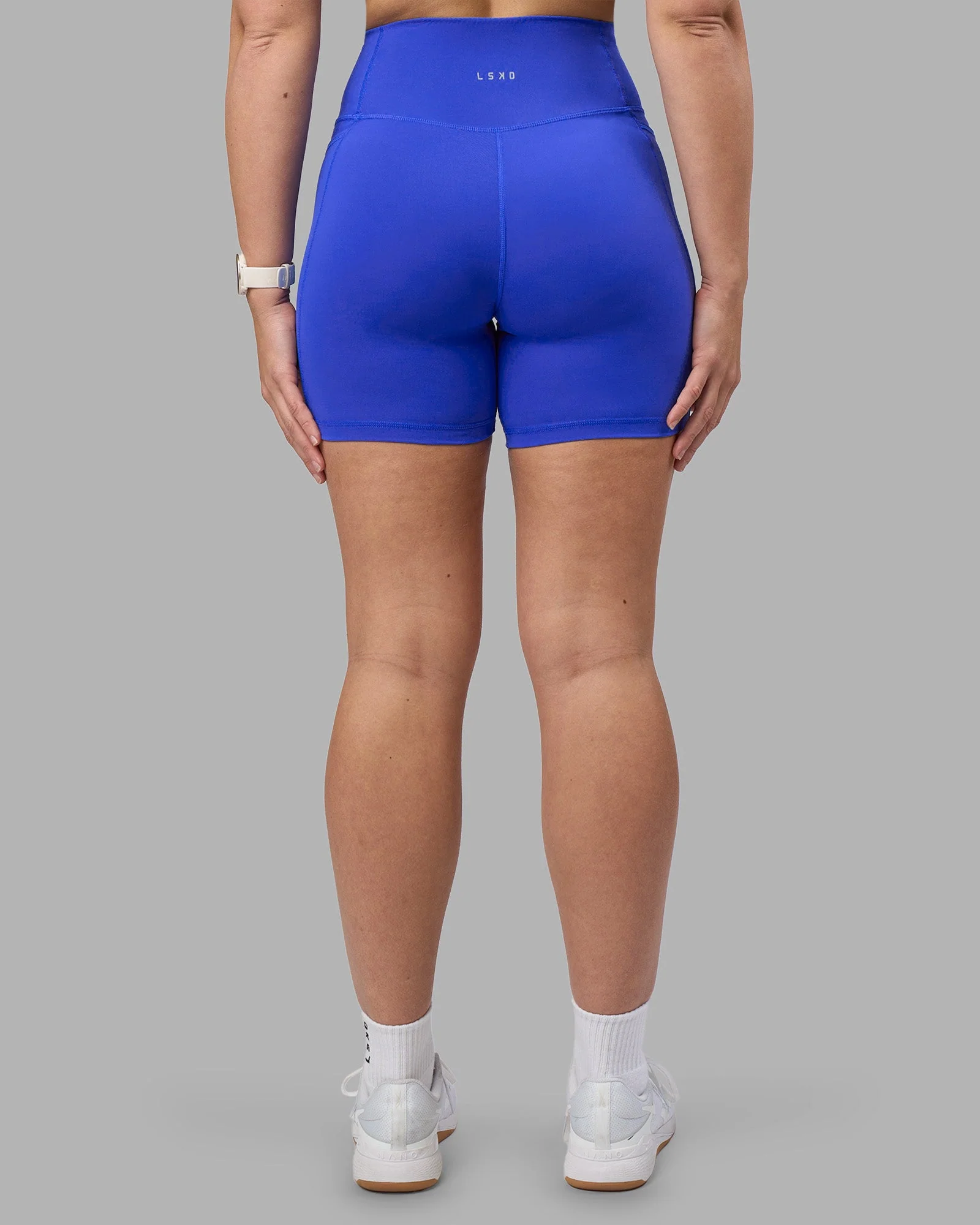 Fusion Ultra High-Rise 6" Short Pockets - Power Cobalt - Image 5
