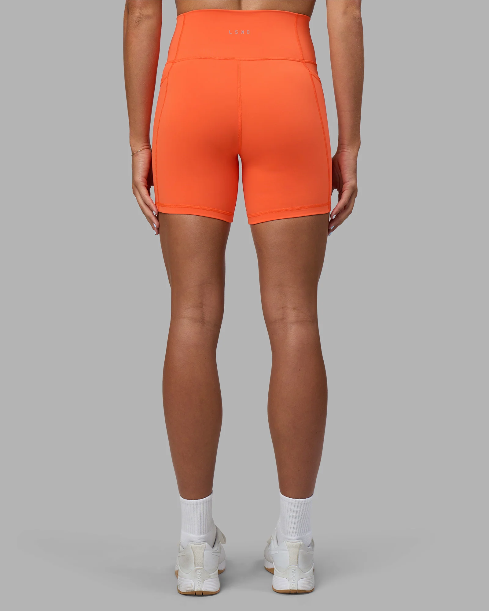 Fusion Ultra High-Rise 6" Short Pockets - Ultra Orange - Image 5
