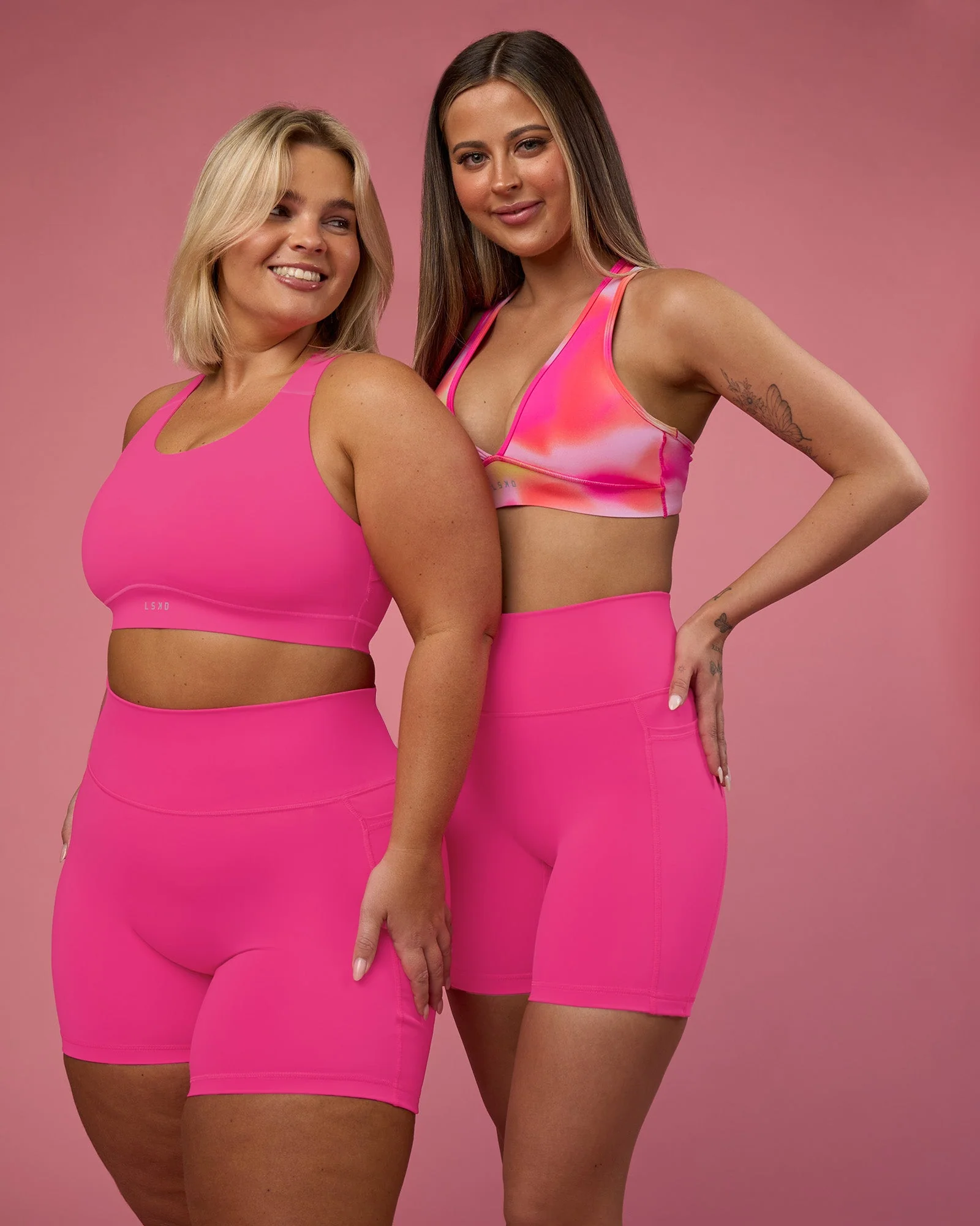 Fusion Ultra High-Rise 6" Short Pockets - Ultra Pink - Image 5