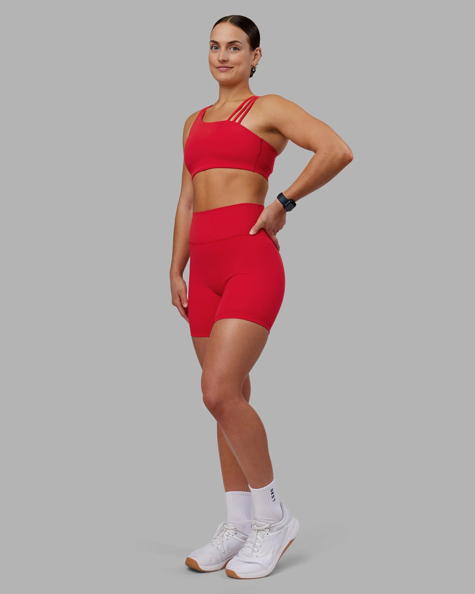 Fusion Ultra High-Rise 6" Short - Scarlet - Image 3
