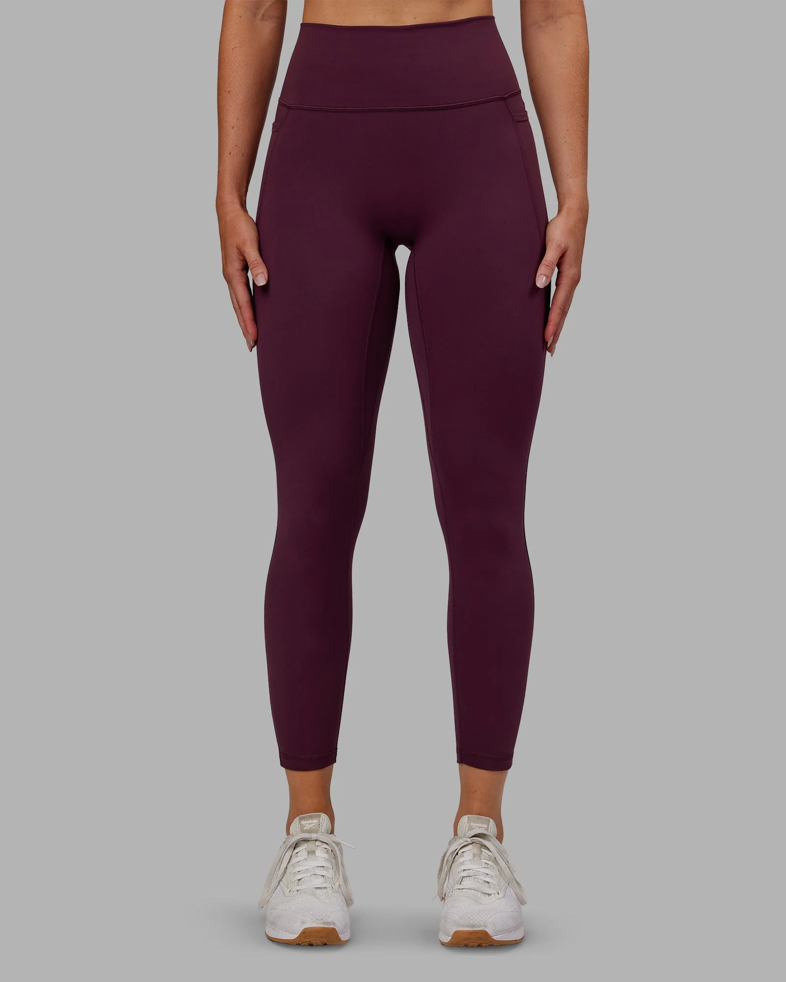 Fusion Ultra High-Rise 7/8 Legging Pockets - Cherry Lacquer - Image 7
