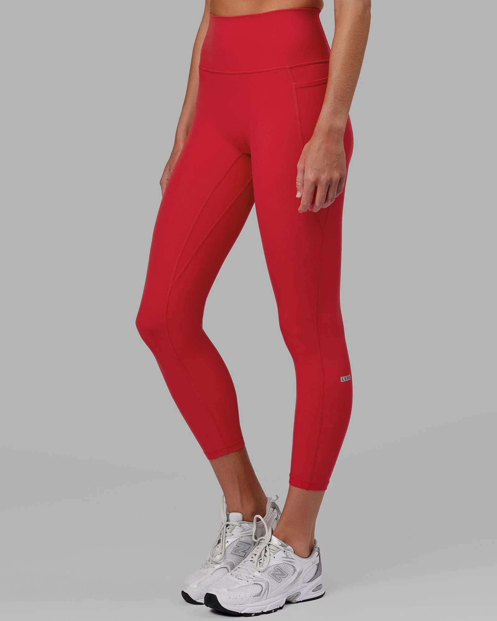 Fusion Ultra High-Rise 7/8 Legging Pockets - Scarlet