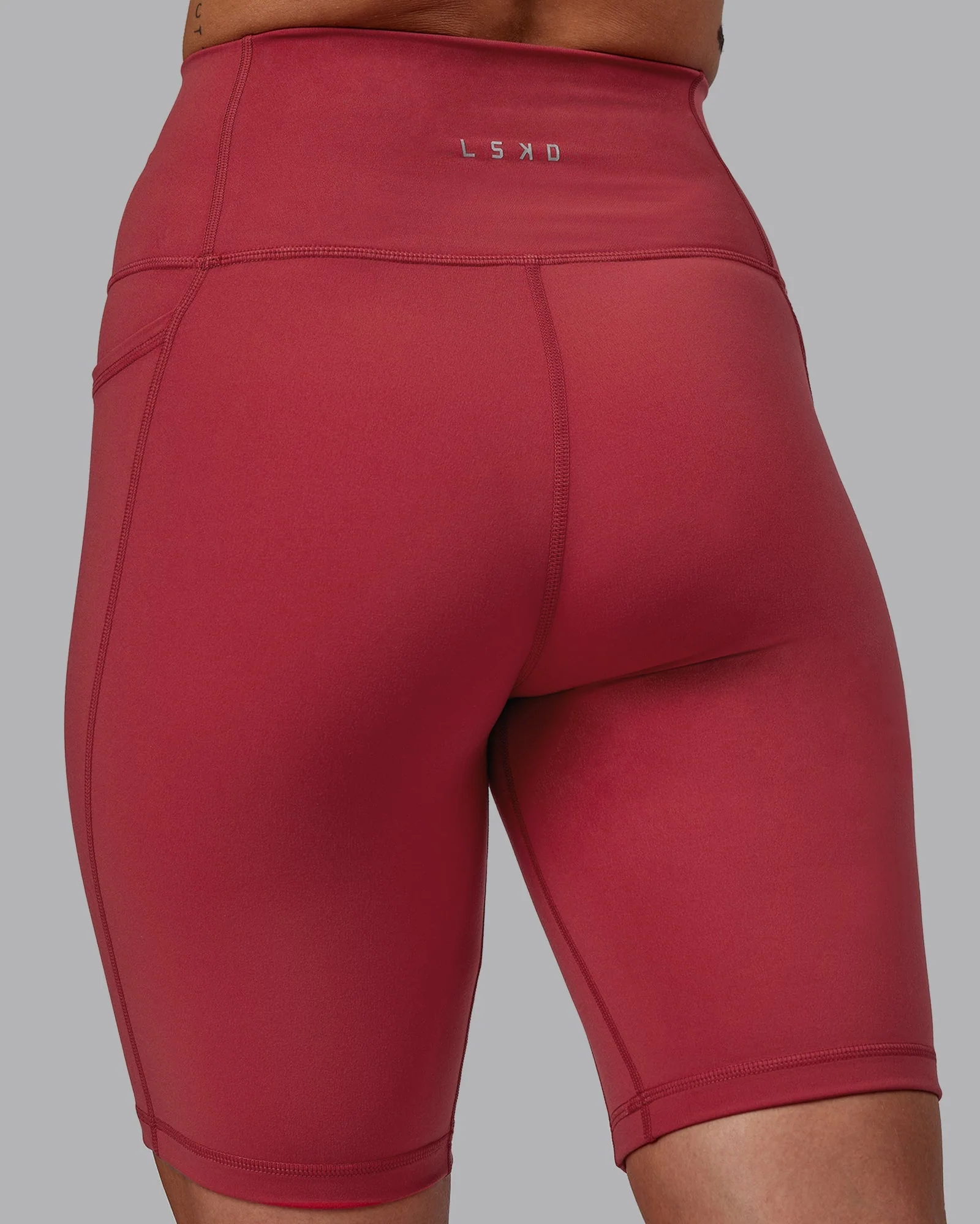 Fusion Ultra High-Rise 9" Short Pockets - Claret - Image 7