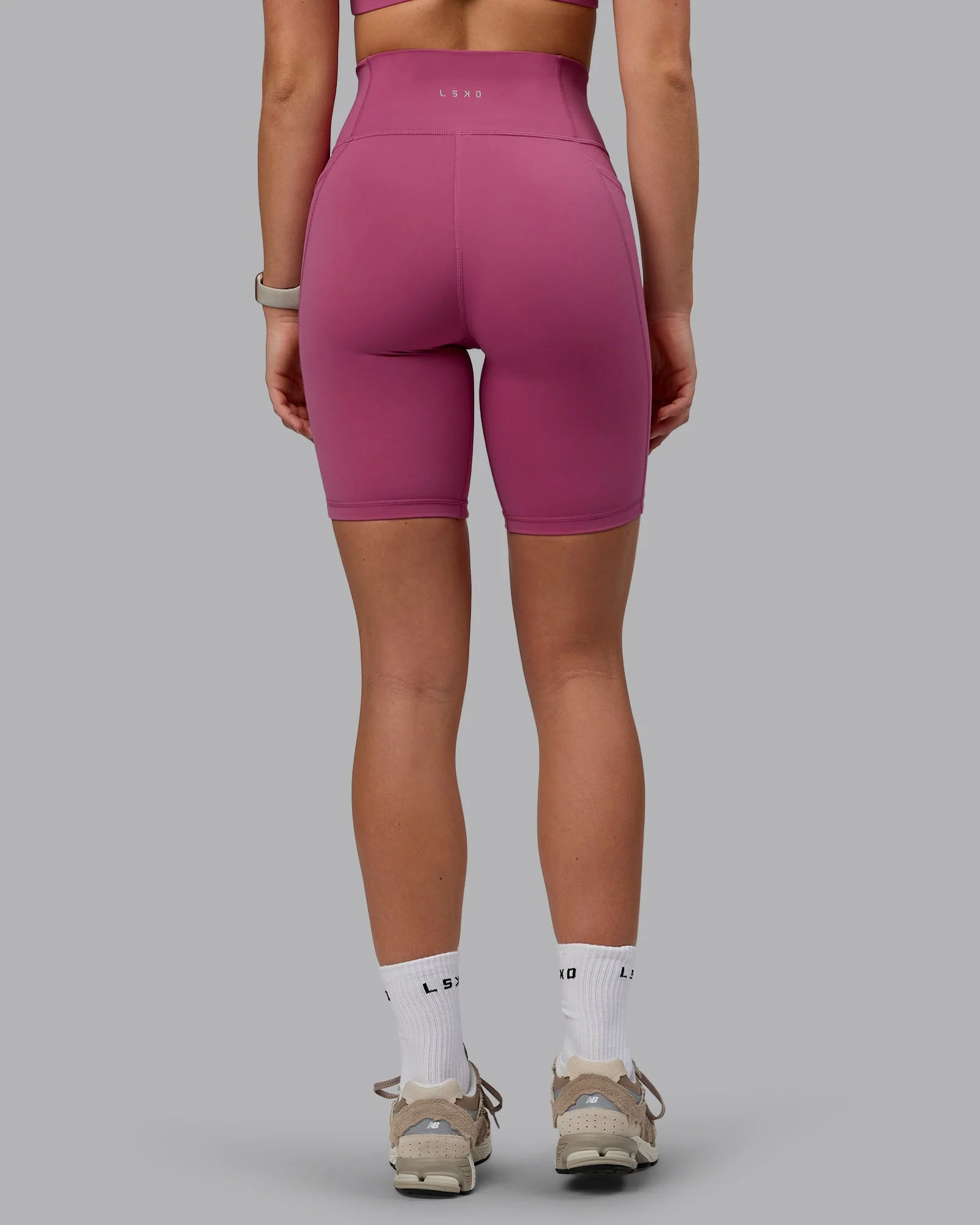 Fusion Ultra High-Rise 9" Short Pockets - Mauve Haze - Image 3