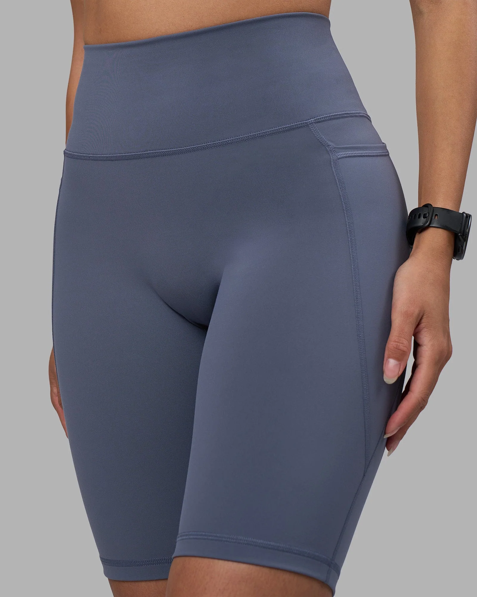 Fusion Ultra High-Rise 9" Short Pockets - Night Shadow - Image 5