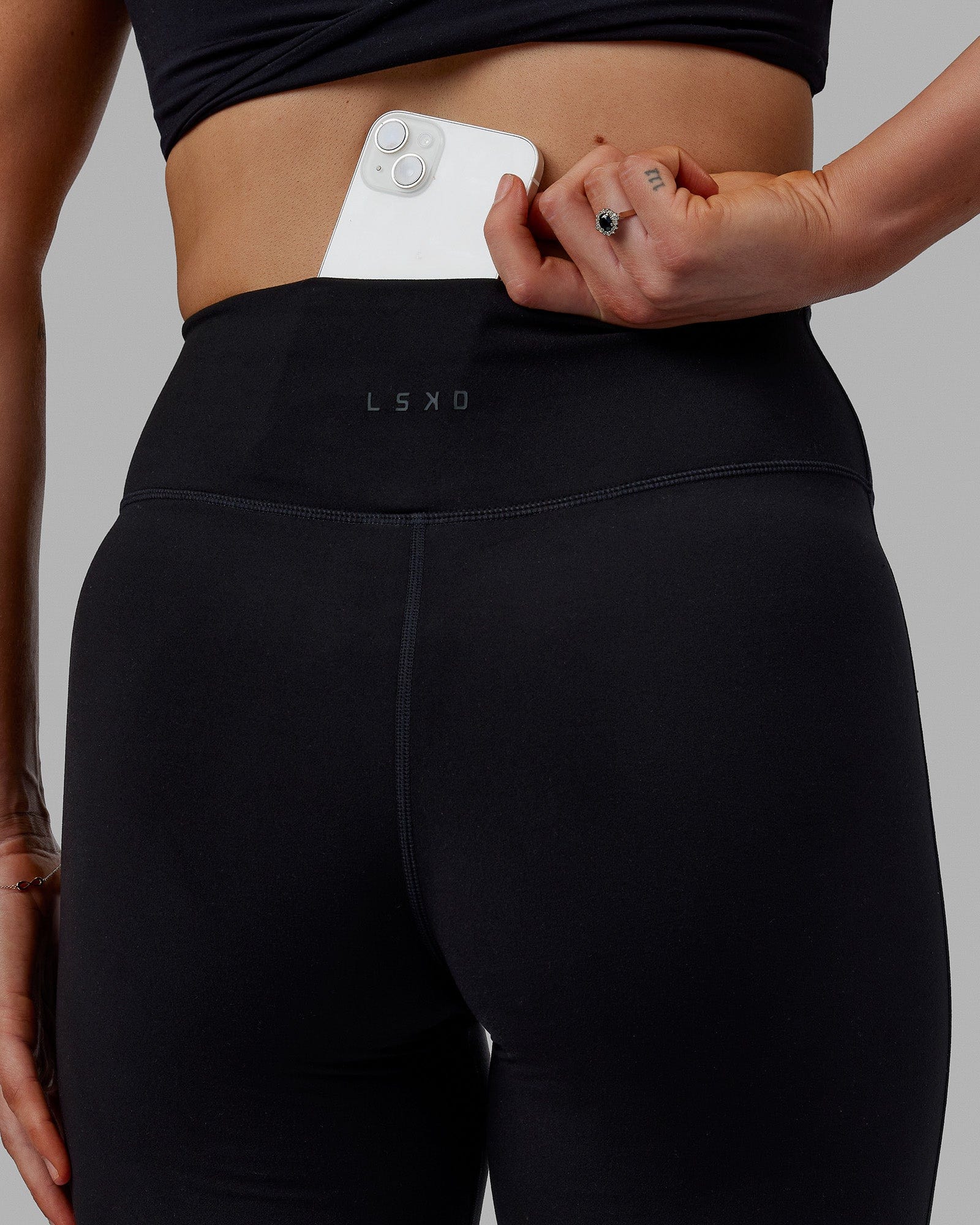 Fusion Ultra High-Rise Flared Tall Legging - Black - Image 3