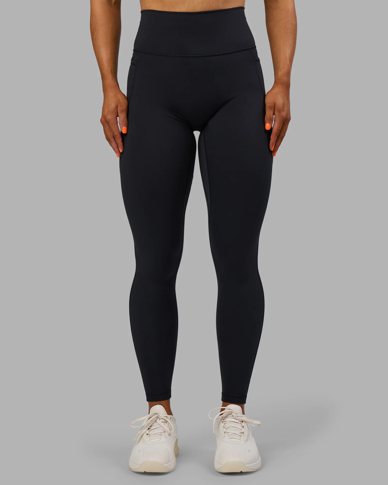 Fusion Ultra High-Rise Full Length Legging Pockets - Black - Image 8