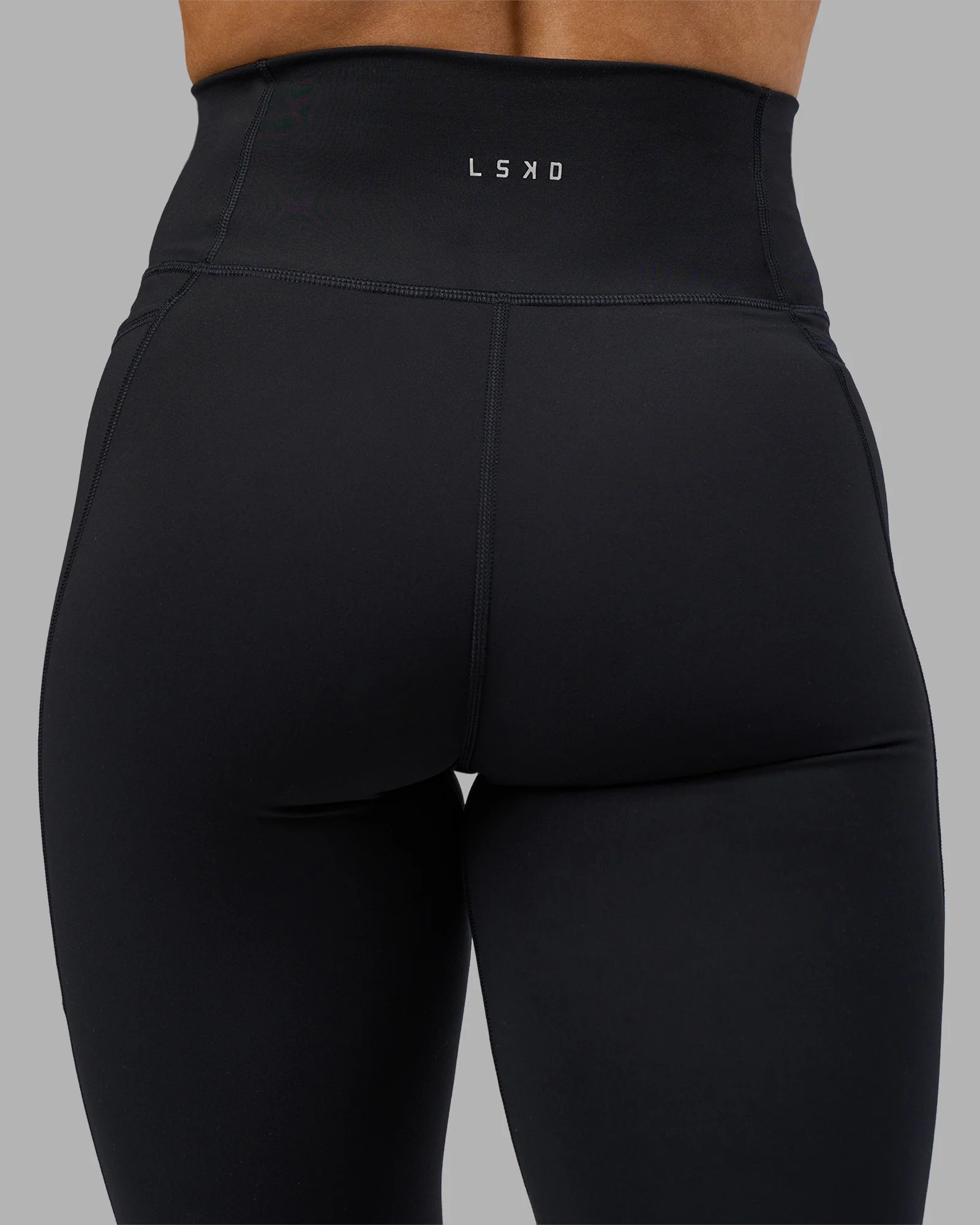 Fusion Ultra High-Rise Full Length Legging Pockets - Black - Image 9