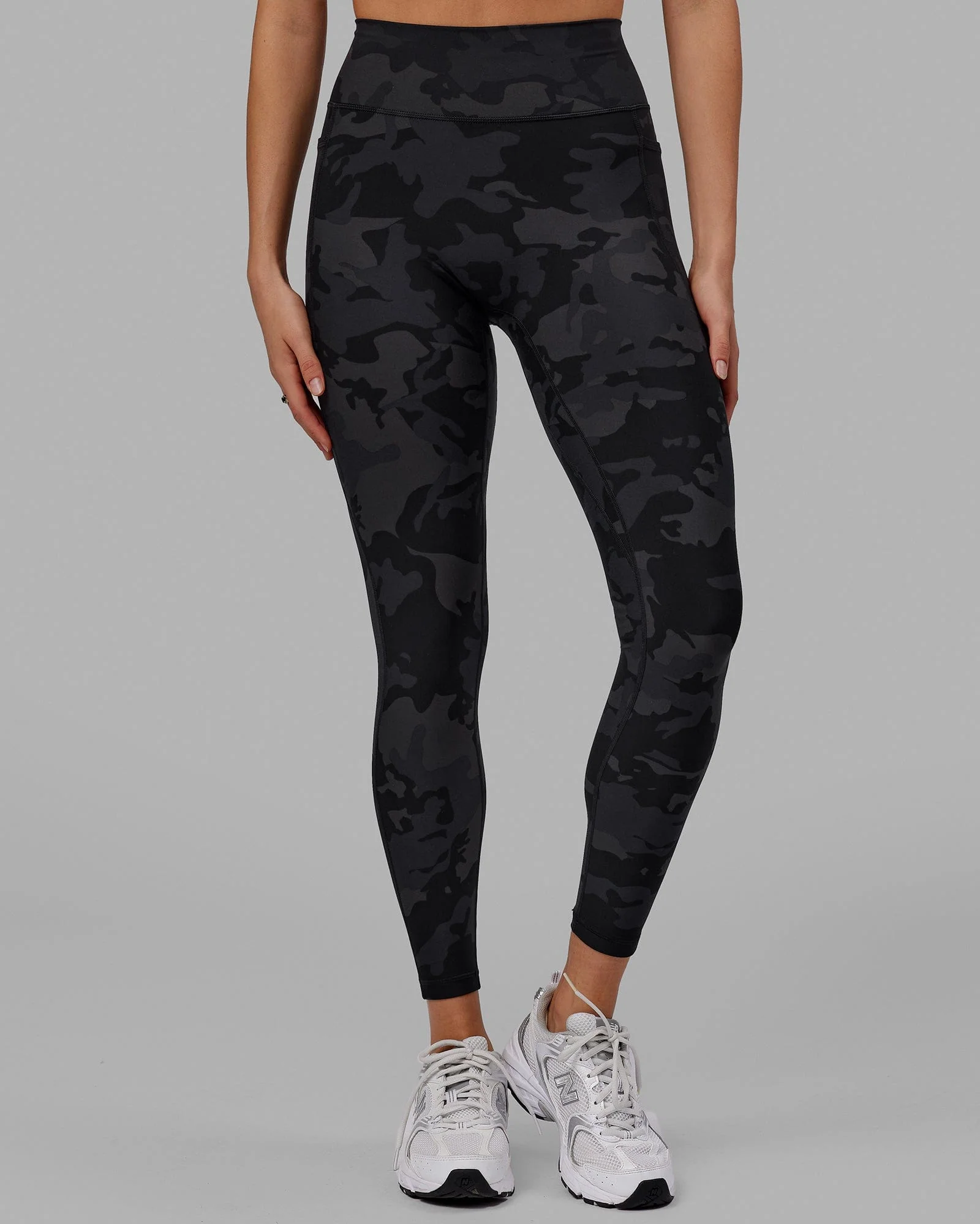 Fusion Ultra High-Rise Full Length Legging Pockets - Black-Camo