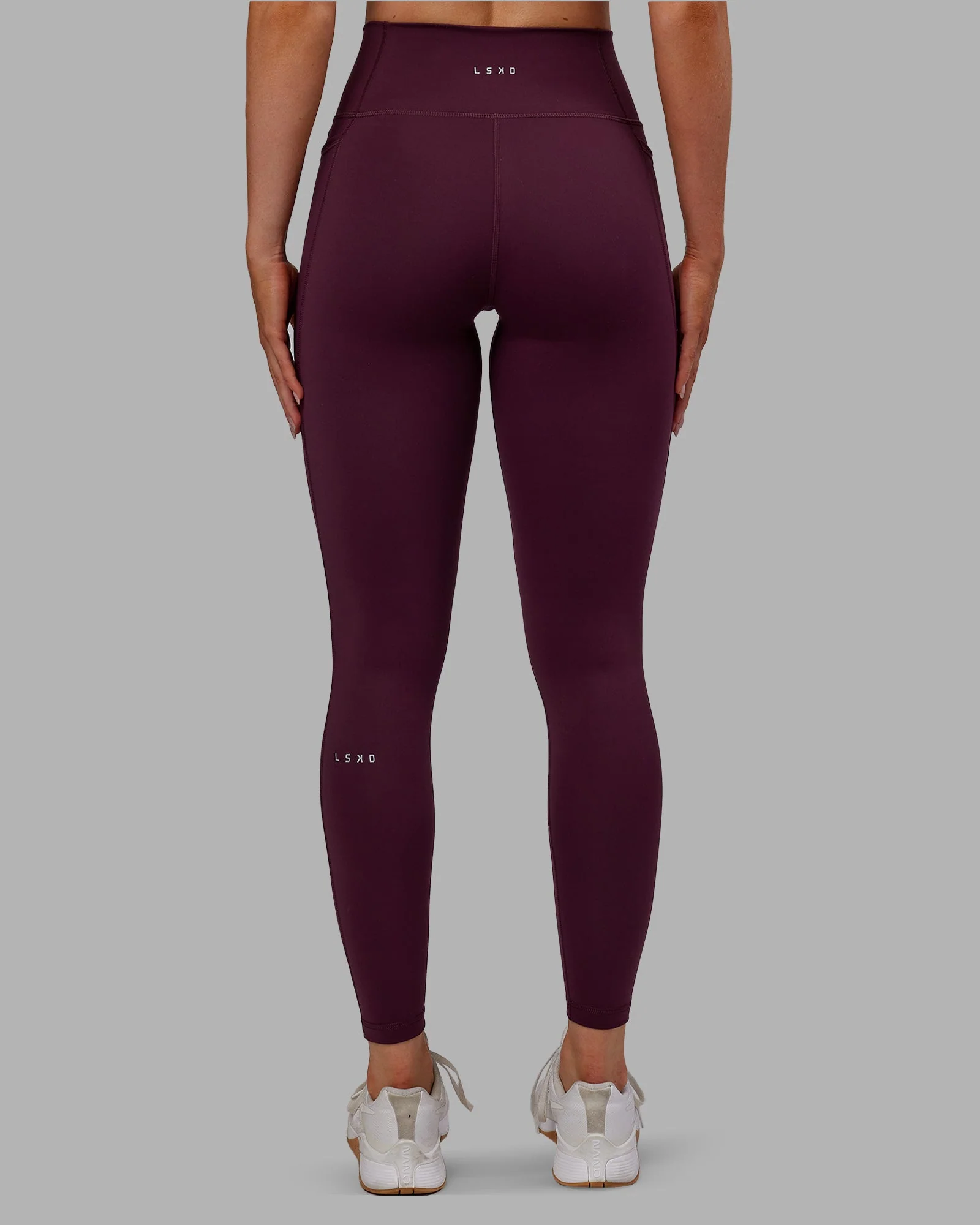 Fusion Ultra High-Rise Full Length Legging Pockets - Cherry Lacquer - Image 3