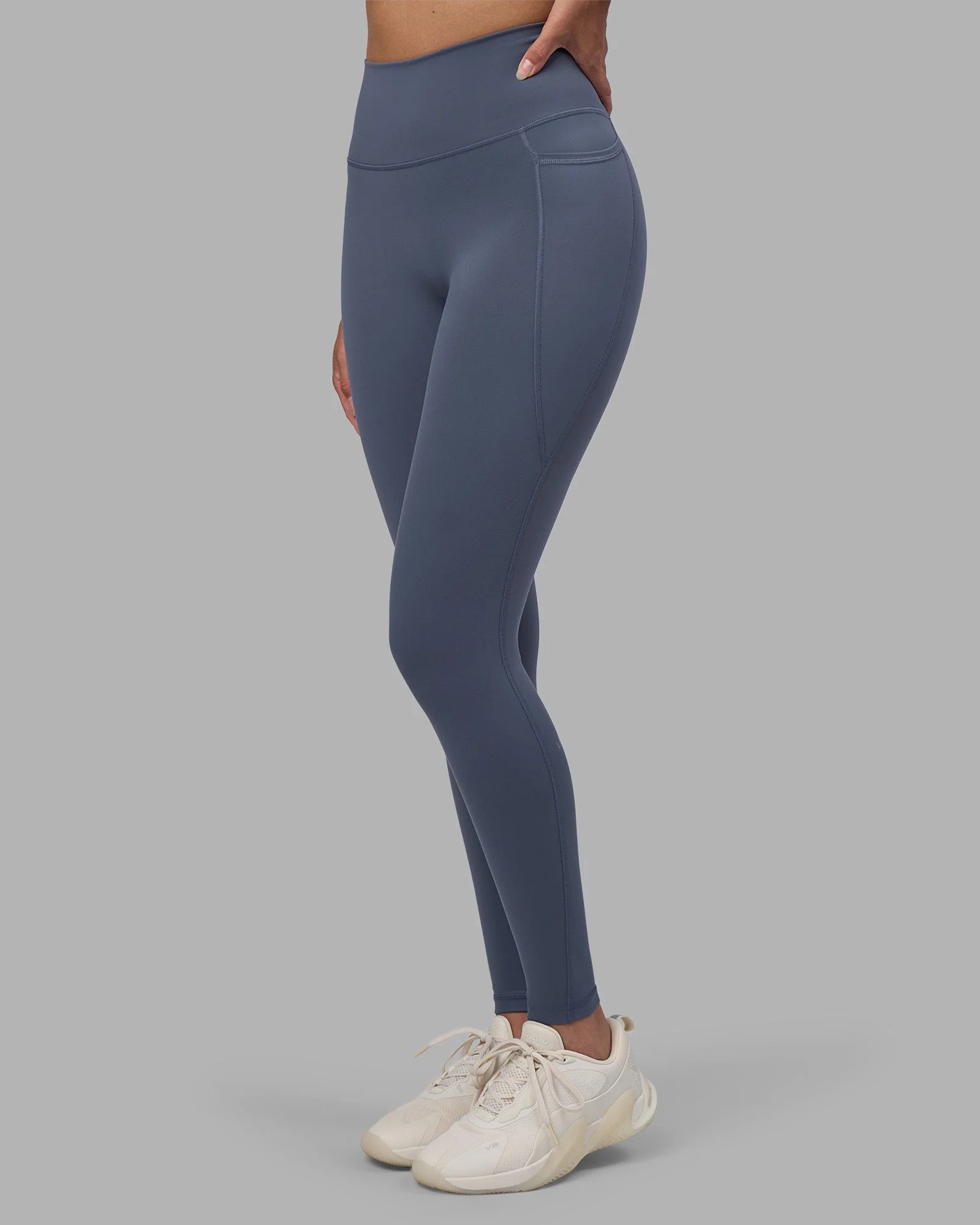 Fusion Ultra High-Rise Full Length Legging Pockets - Night Shadow