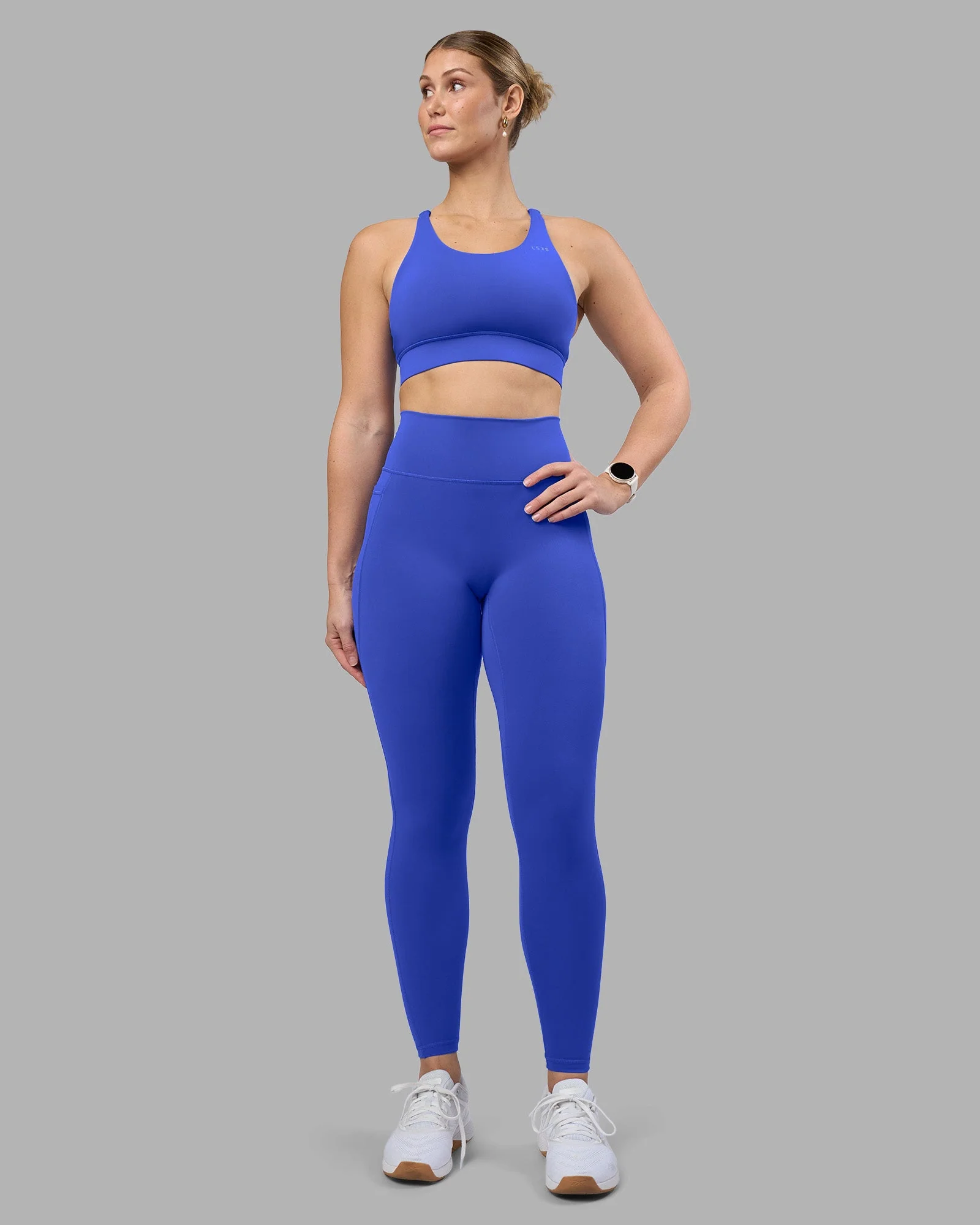 Fusion Ultra High-Rise Full Length Legging Pockets - Power Cobalt - Image 7