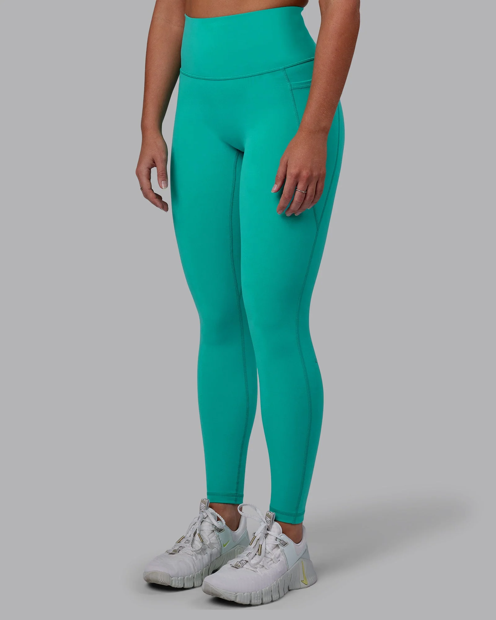 Fusion Ultra High-Rise Full Length Legging Pockets - Turquoise Tide