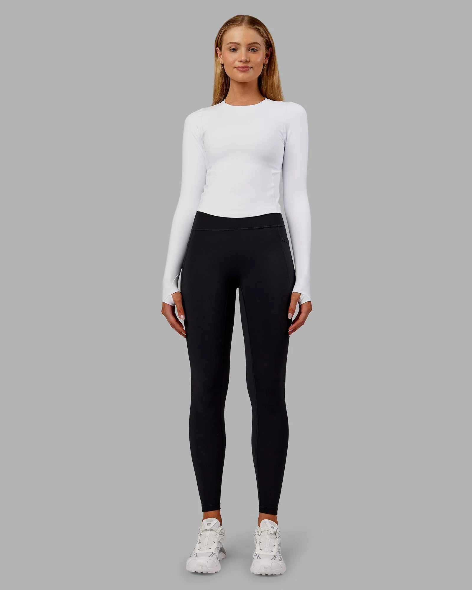 Fusion Thermal Ultra High-Rise Full Length Legging Pockets - Black