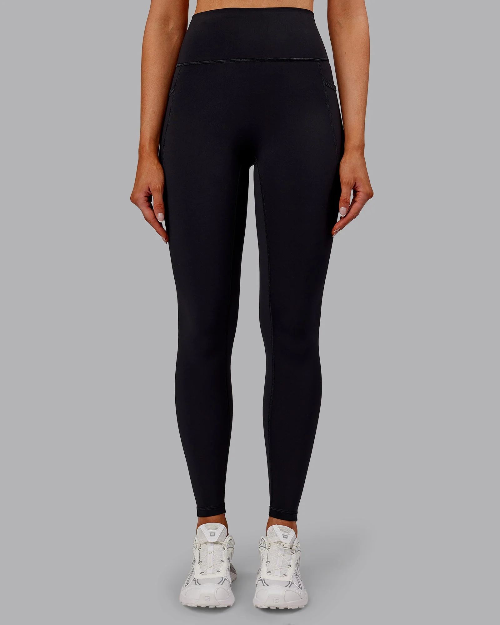 Fusion Thermal Ultra High-Rise Full Length Legging Pockets - Black - Image 2