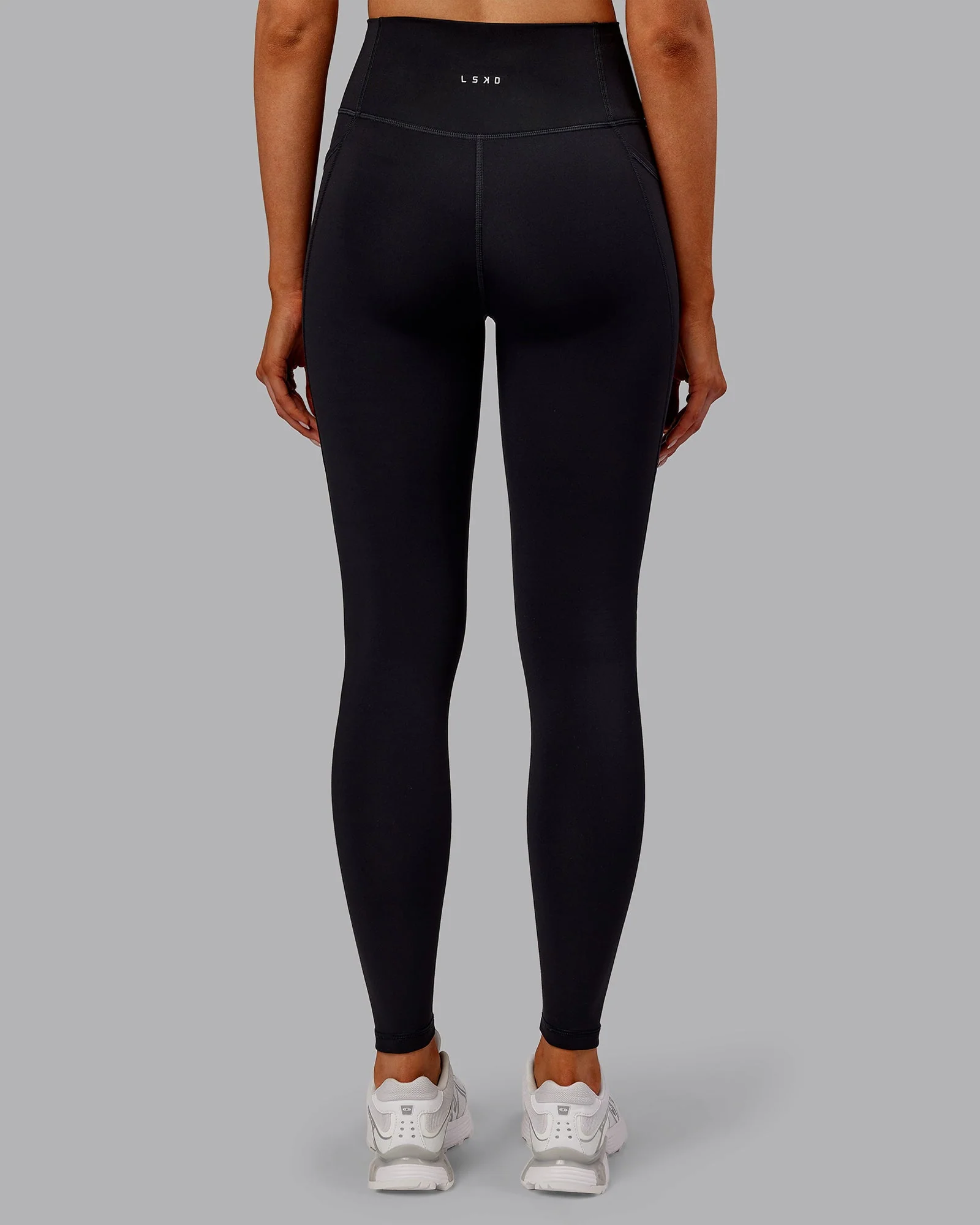Fusion Thermal Ultra High-Rise Full Length Legging Pockets - Black - Image 4