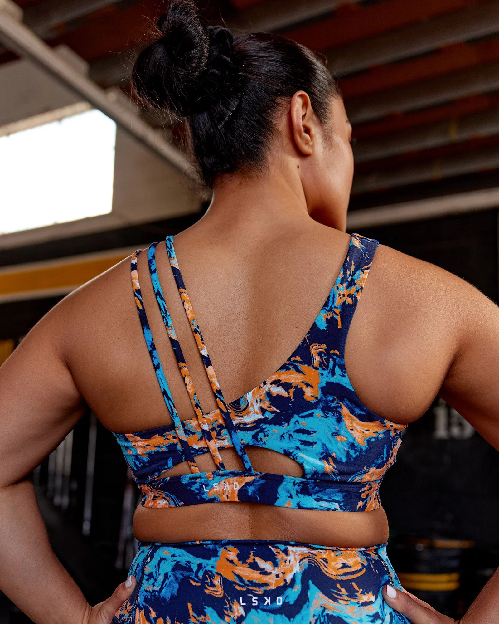 Galvanise Sports Bra 2.0 - React Print - Image 6