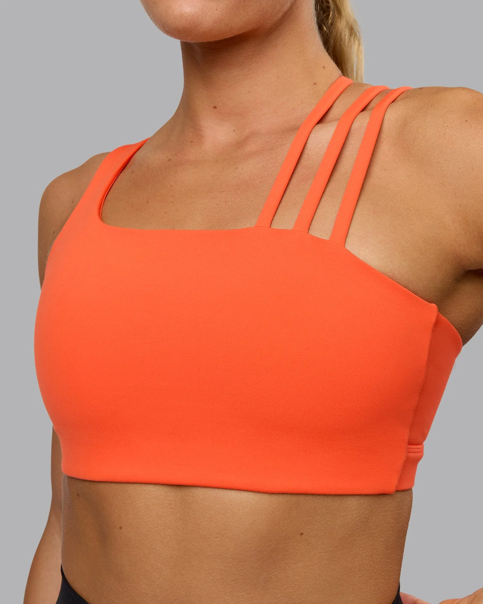 Galvanise Sports Bra - Ultra Orange - Image 6