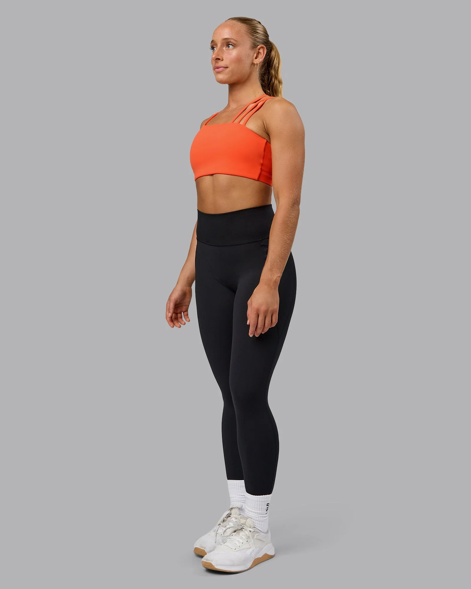 Galvanise Sports Bra - Ultra Orange - Image 7