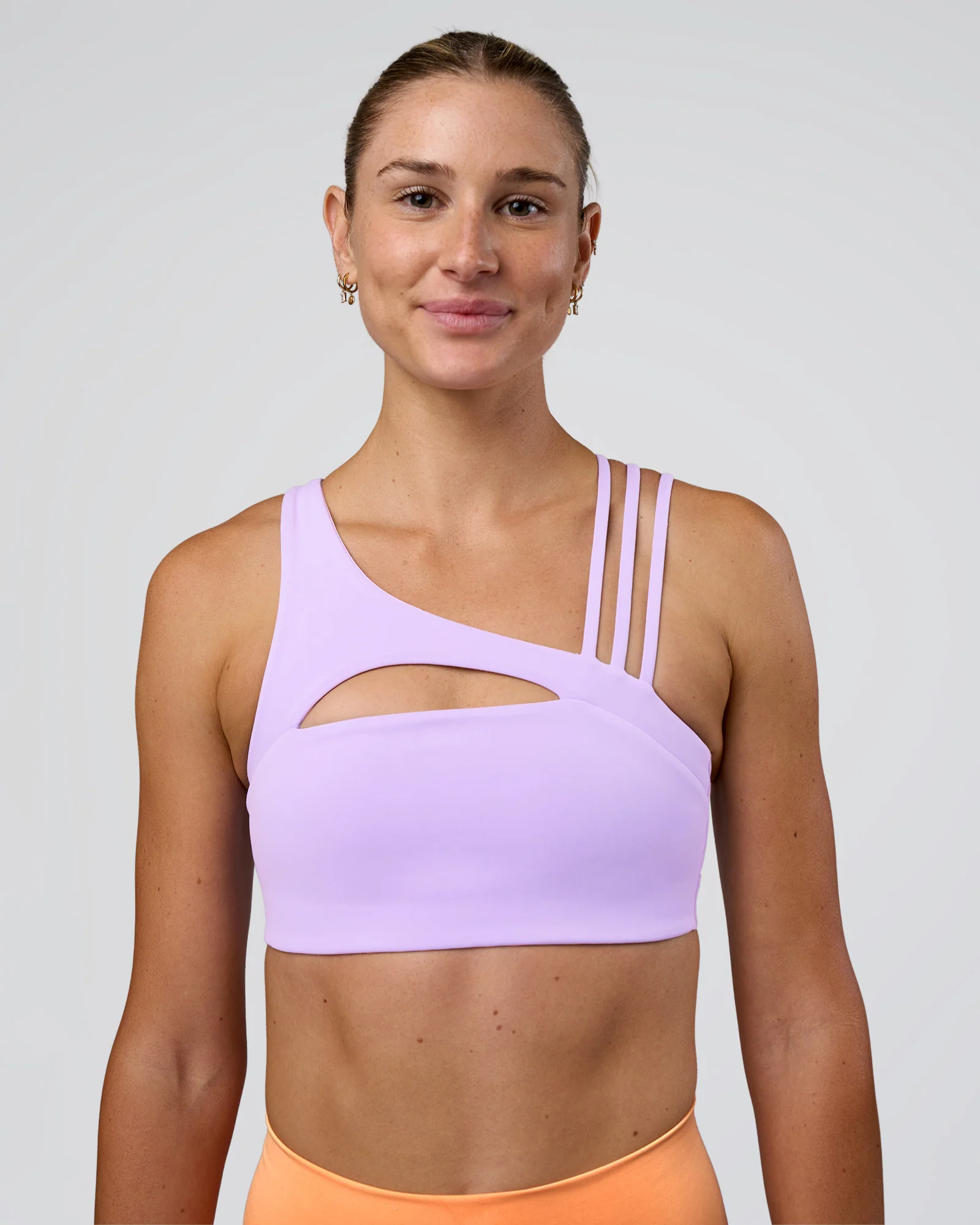 Galvanise Splice Sports Bra - Pale Lilac