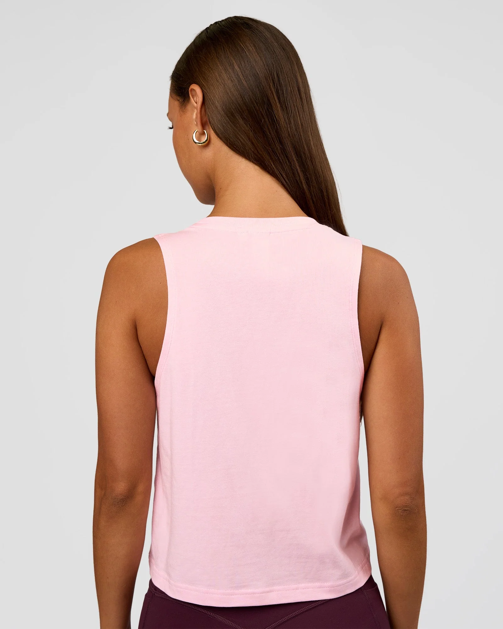 Go-To FLXCotton Midline Tank - Marshmallow-White - Image 2