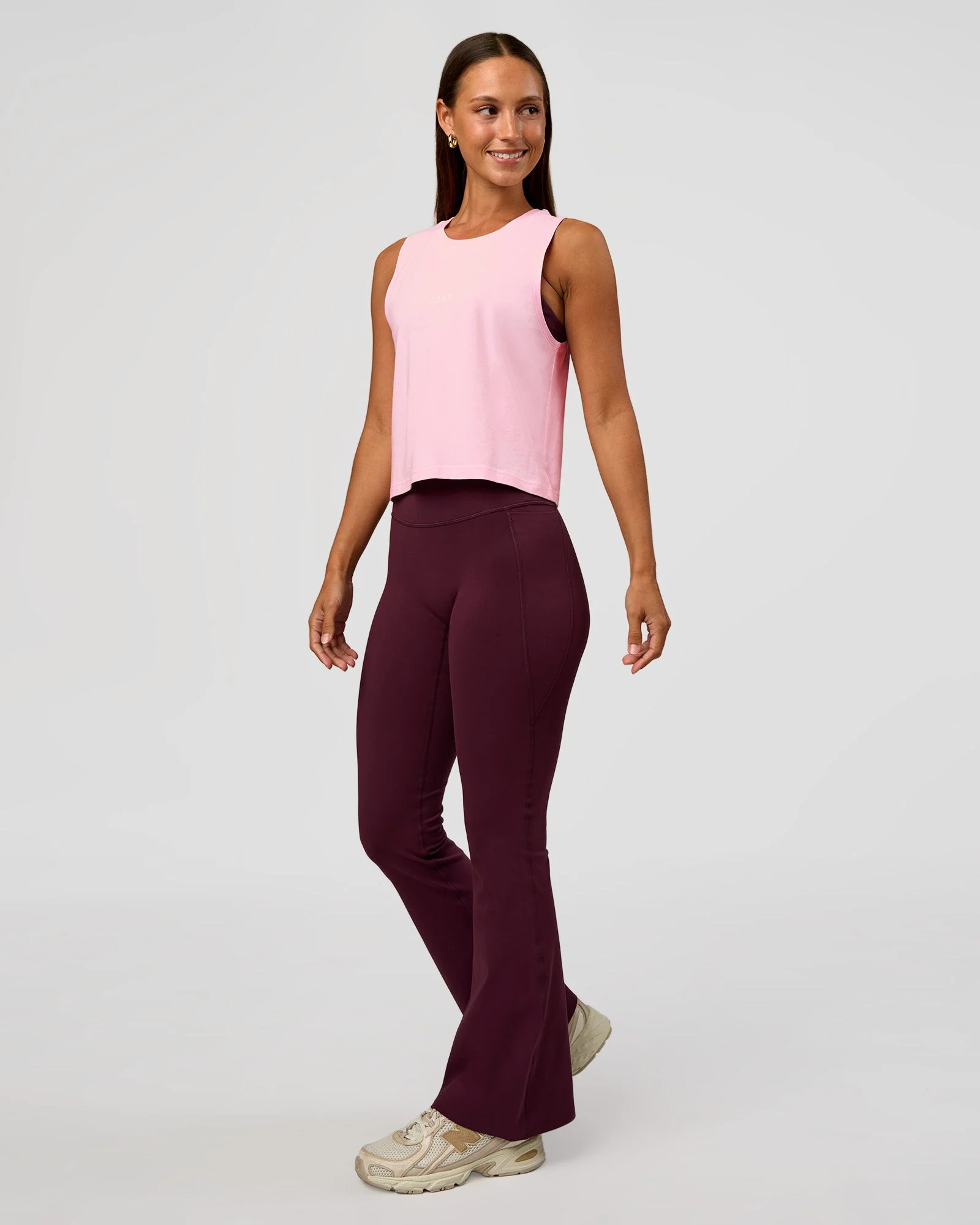 Go-To FLXCotton Midline Tank - Marshmallow-White - Image 5