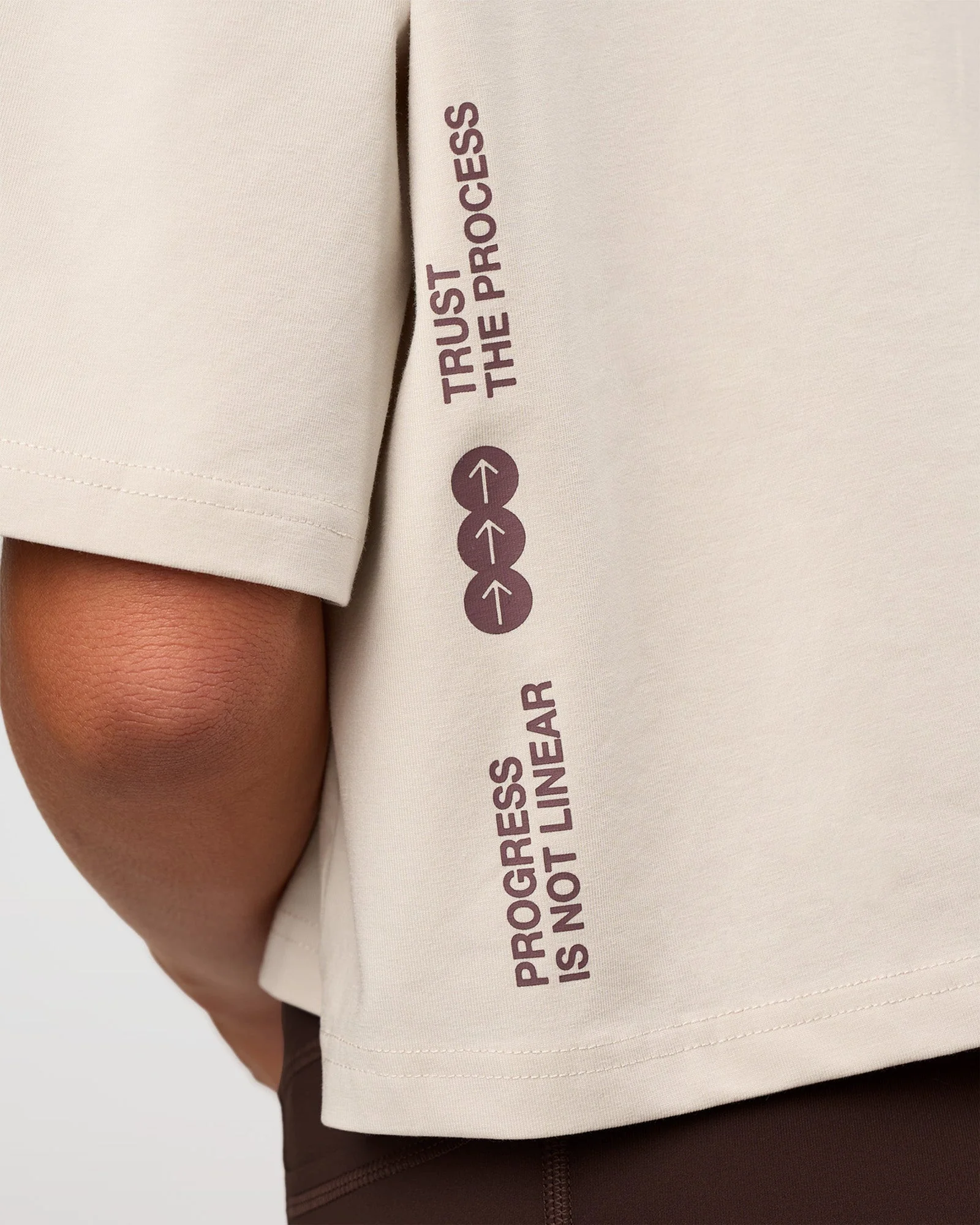 Go-To Heavyweight FLXCotton Street Tee - Clay-Cocoa Powder - Image 2
