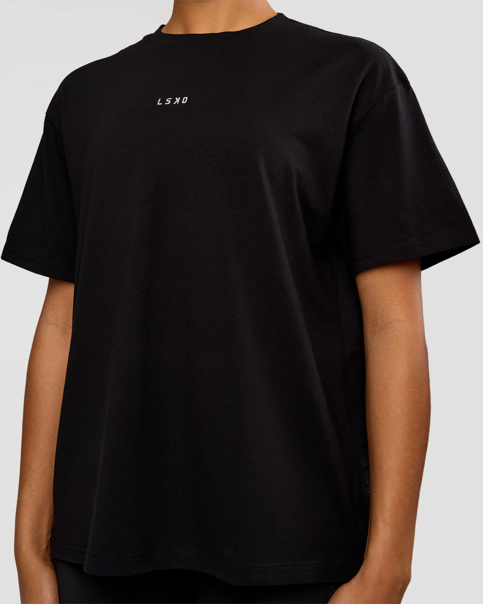 Go-To Love The Process FLXCotton Tee - Black-Palace Blue - Image 4