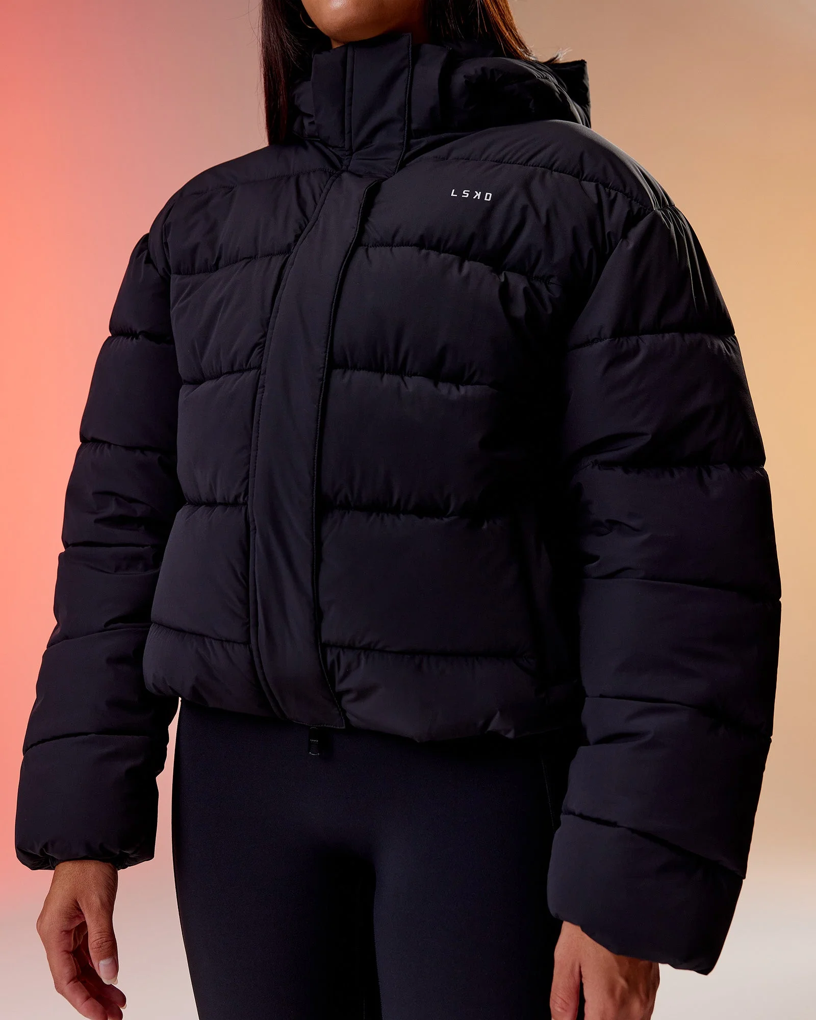 Go-To Puffer Jacket - Black - Image 4