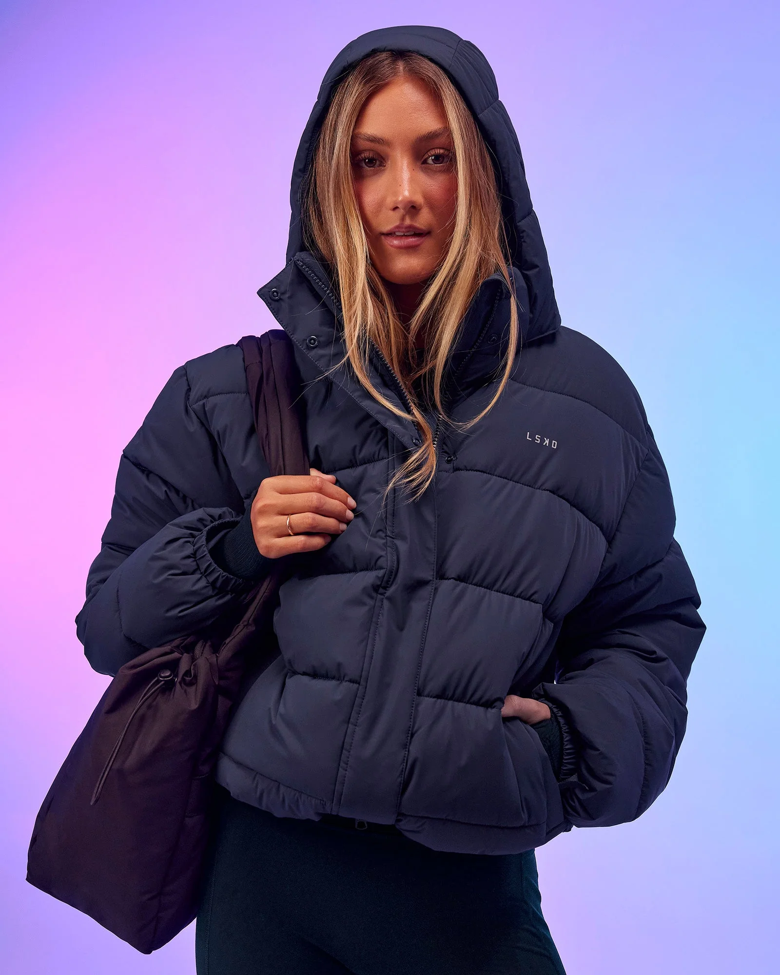 Go-To Puffer Jacket - Future Navy