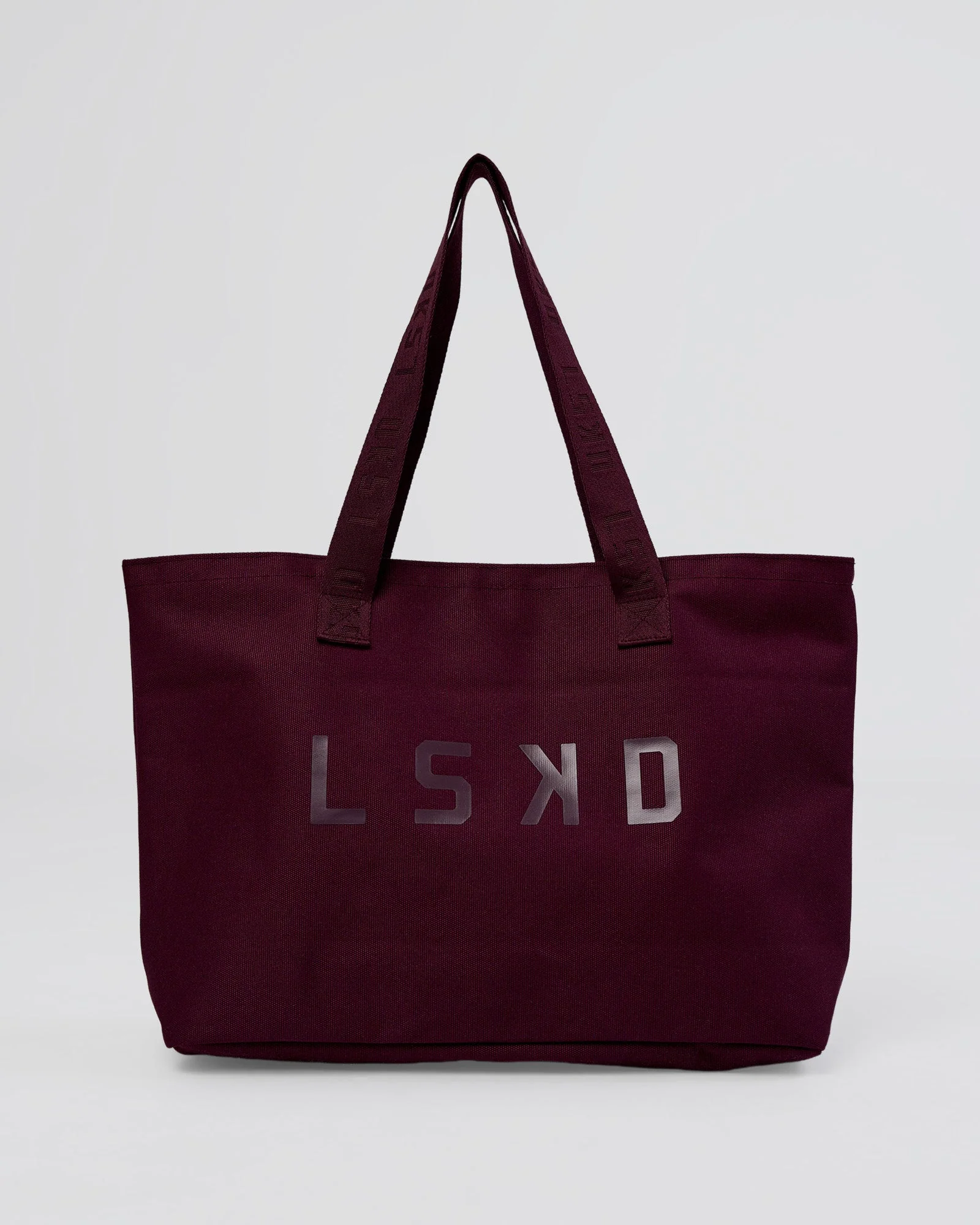 Hold It All Canvas Tote - Cherry Lacquer