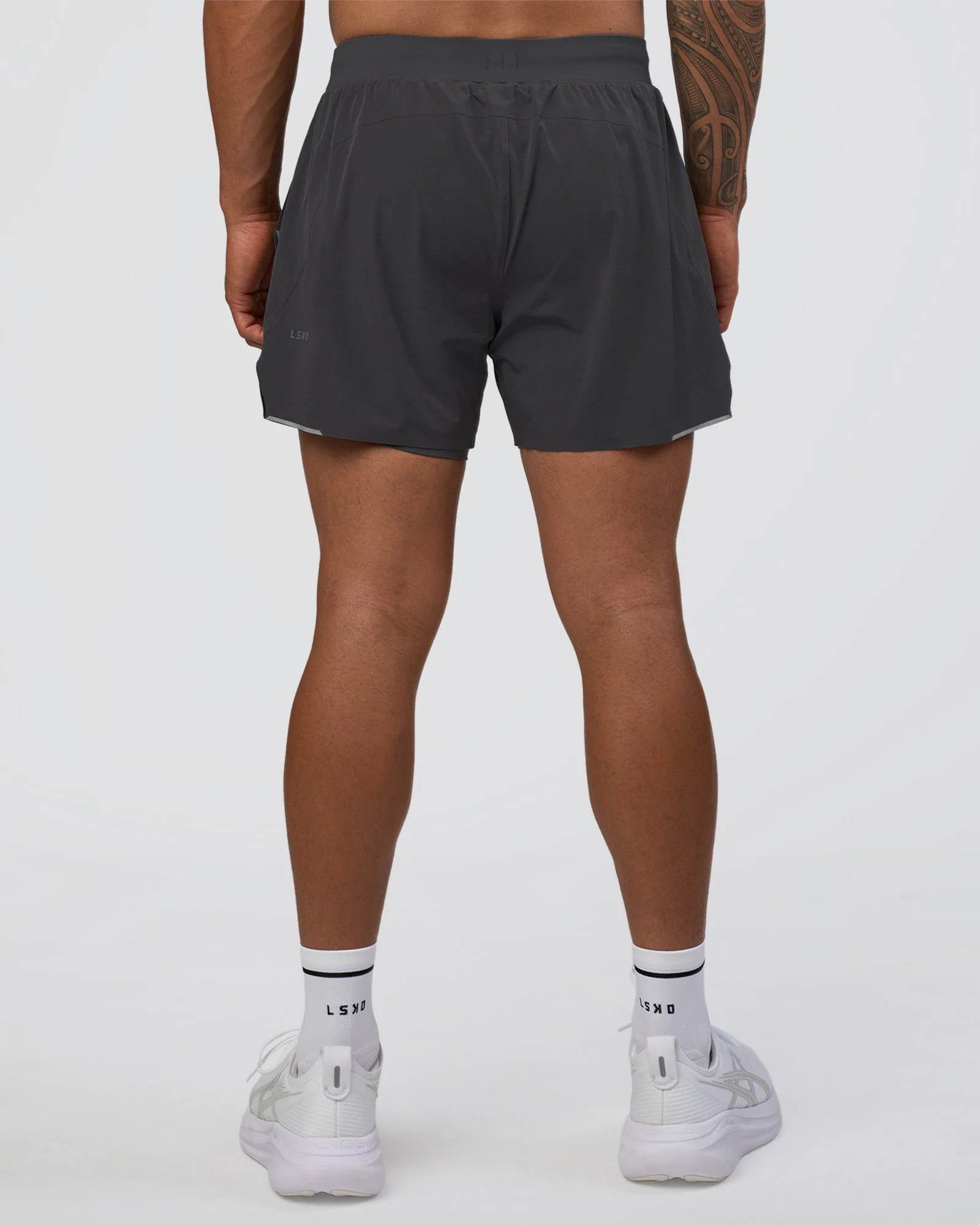 Hybrid Lined 5" Short - Dark Storm - Image 4