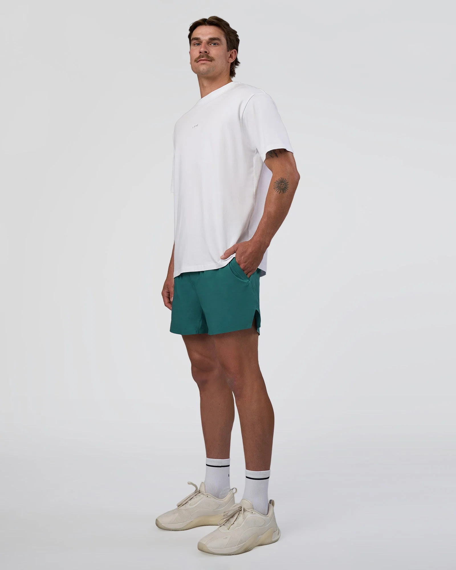 Hybrid Lined 5" Short - Transformative Teal - Image 3