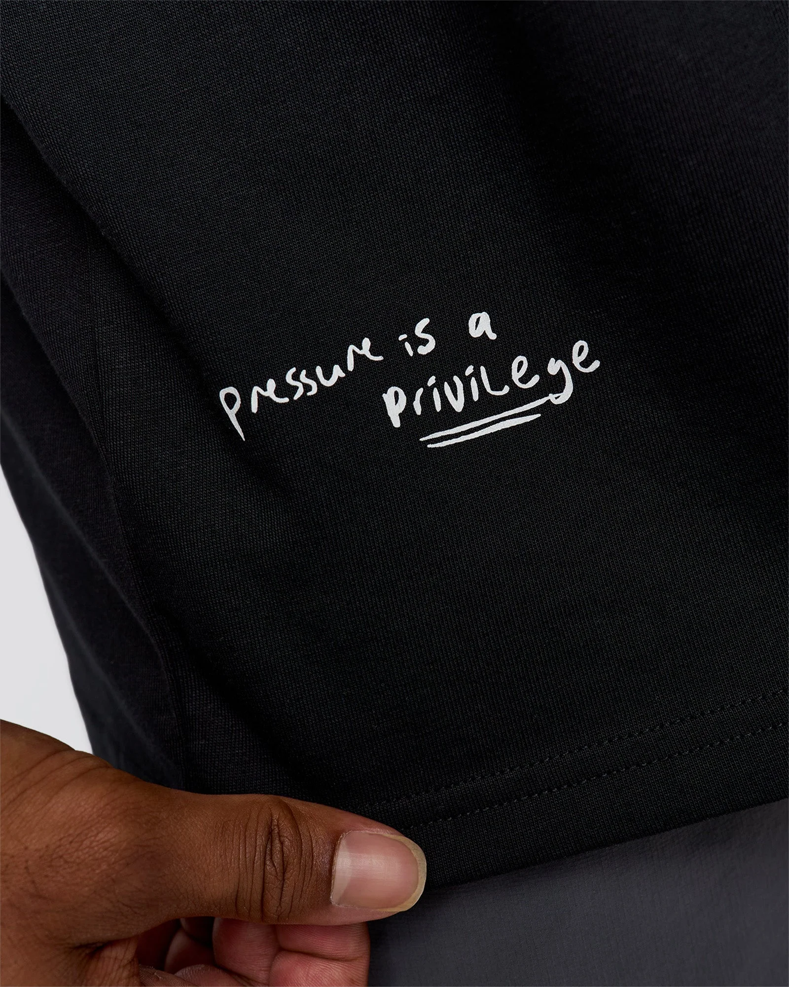 Hype Heavyweight Unisex Oversized Tee - Black-White - Image 11