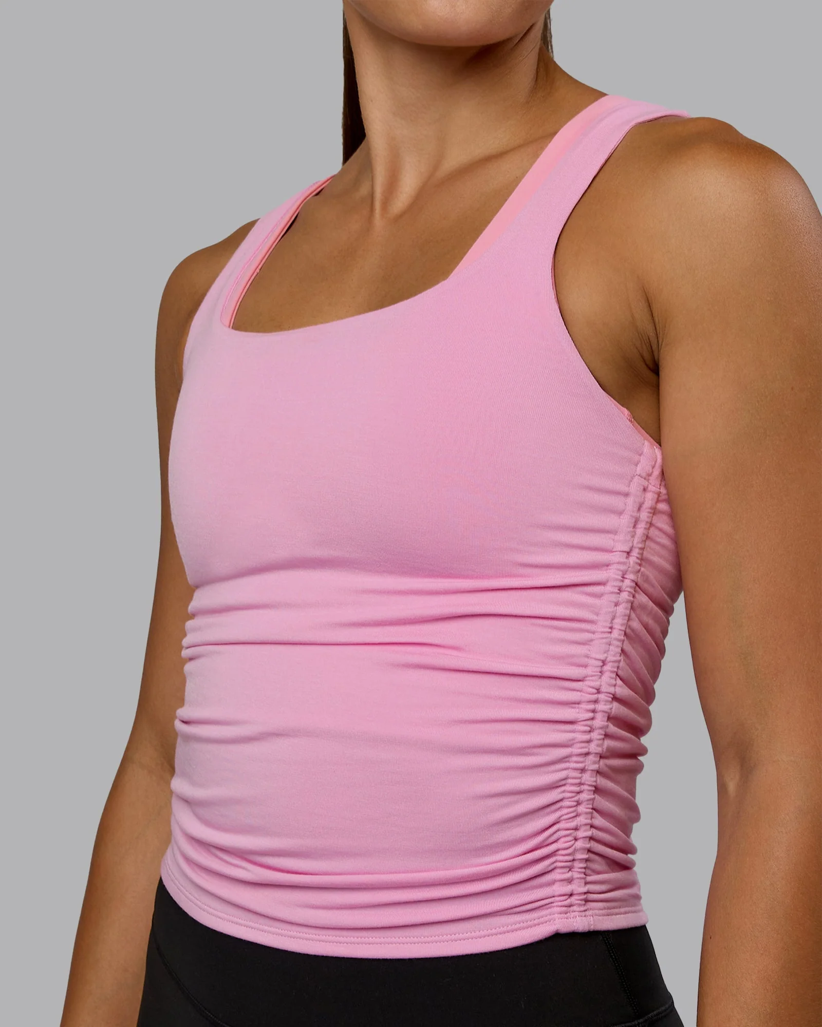 Ignite Scrunch Side Tank - Bubblegum - Image 4