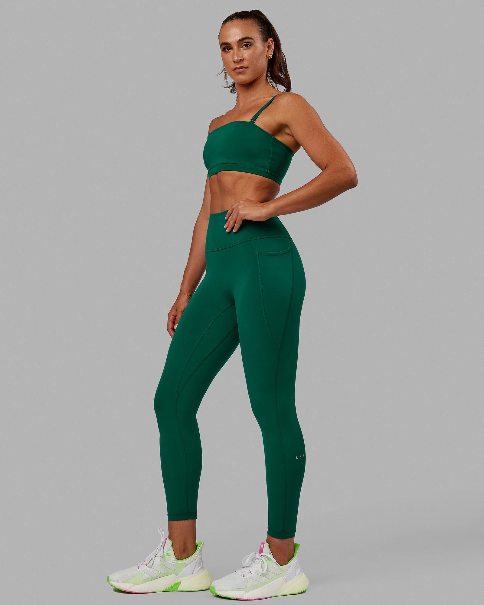 Inspire Sports Bra - Malachite - Image 5