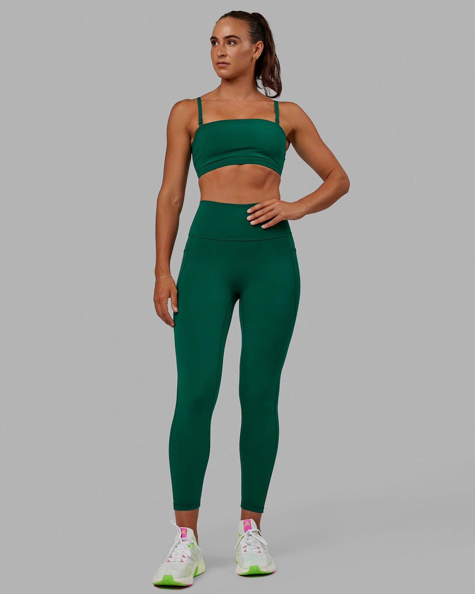 Inspire Sports Bra - Malachite - Image 9