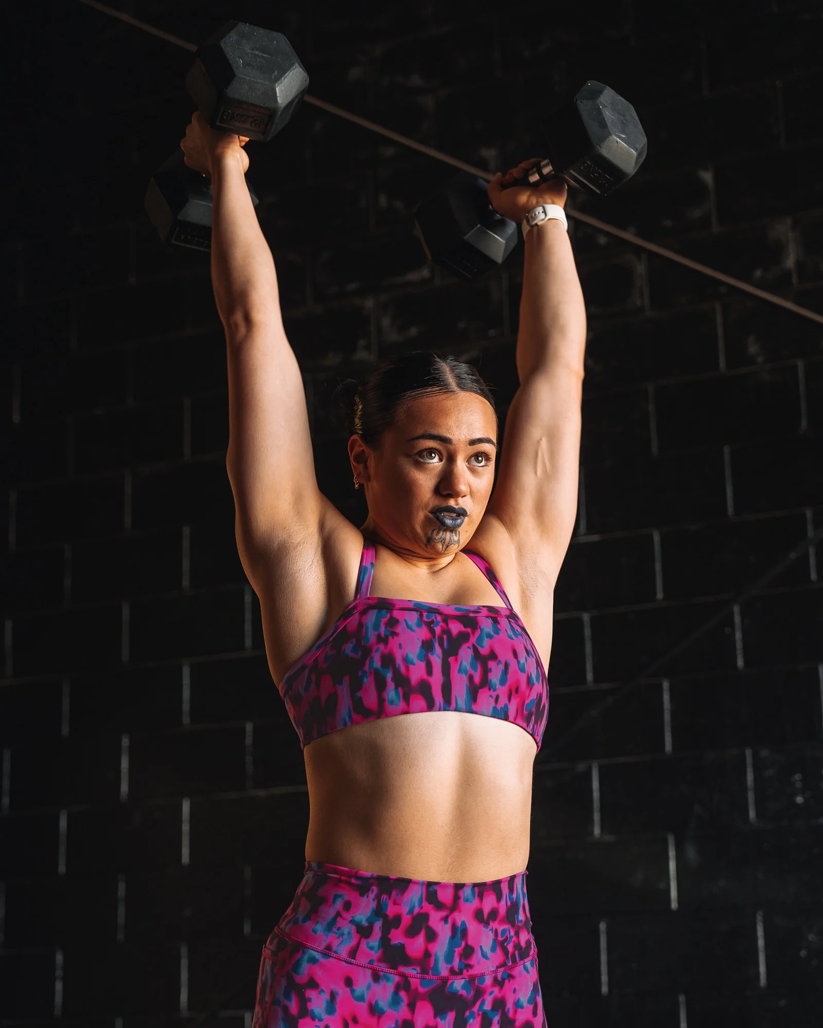 Inspired Sports Bra - Pink Luminous - Image 6