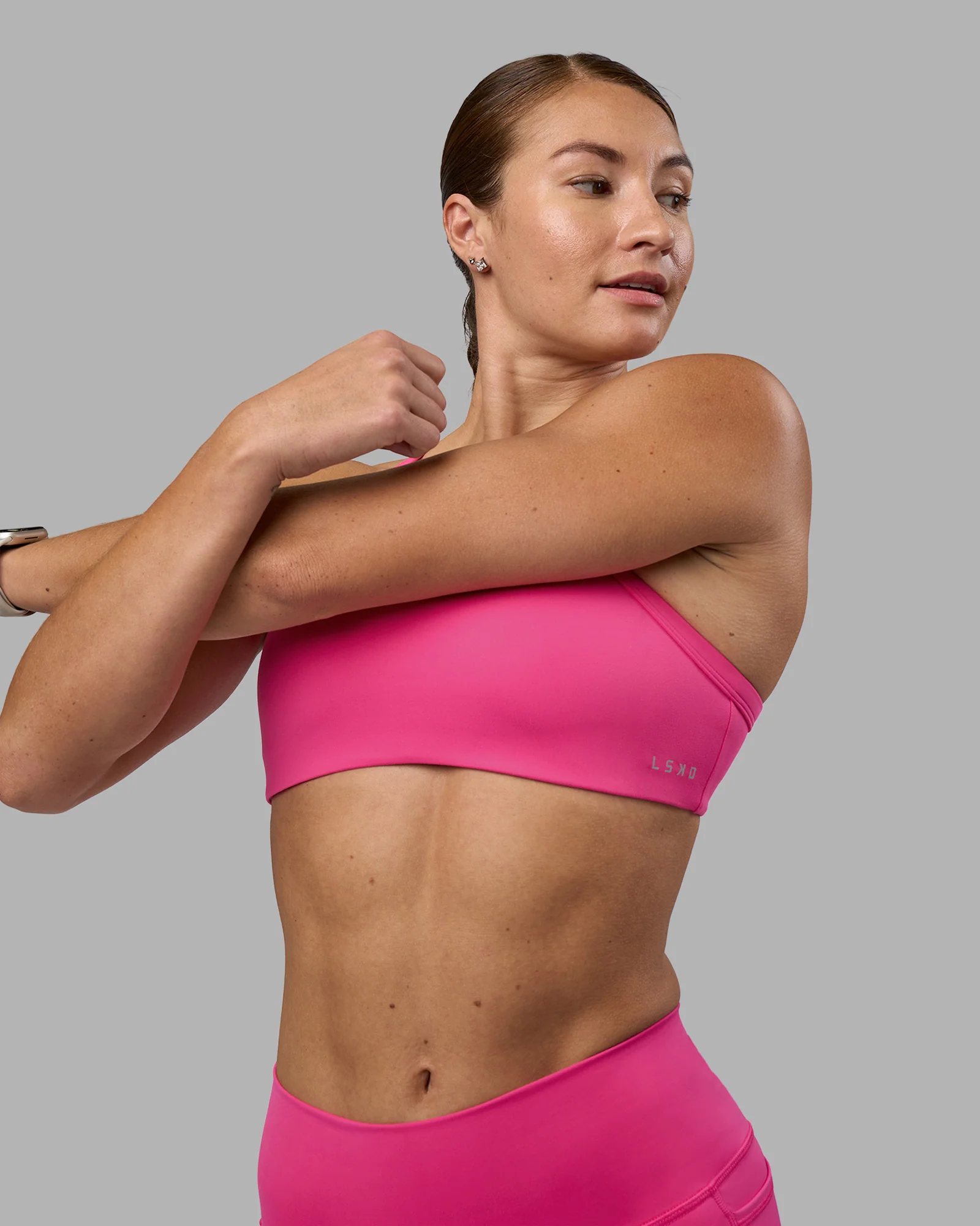 Inspired Sports Bra - Ultra Pink - Image 5