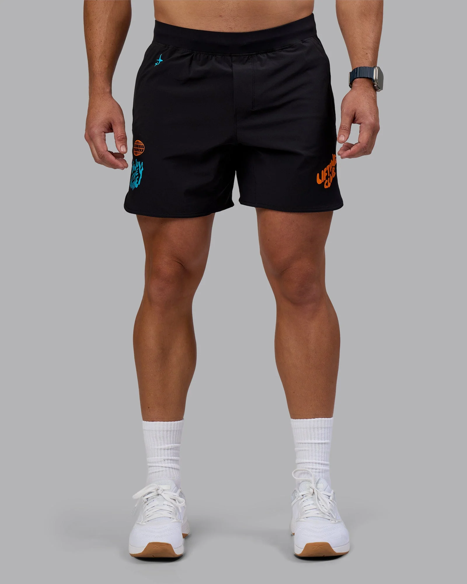 Lift 6" Short - Black-Blue Atoll - Image 2