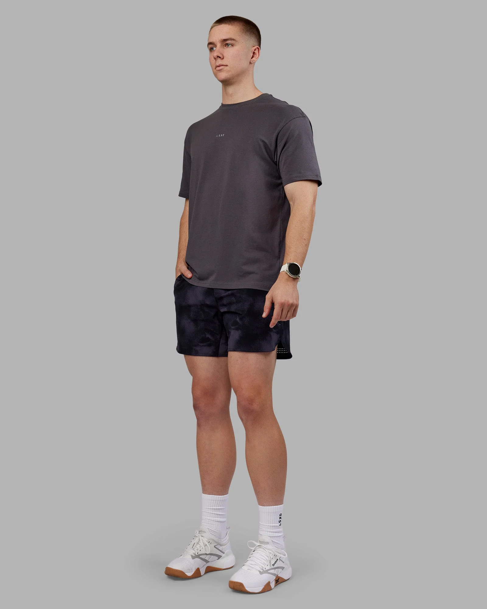 Lift 6" Short - Black Washed - Image 6